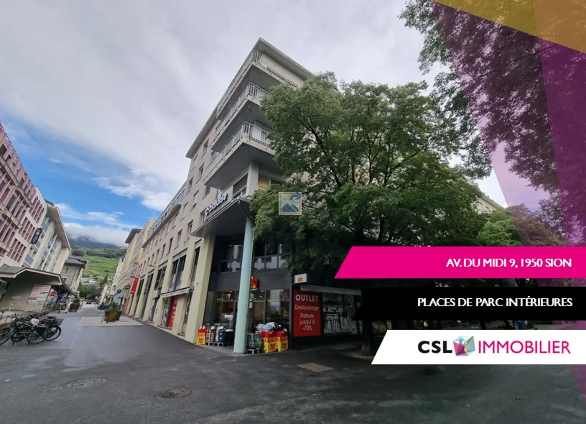 Parkplatz im Innenbereich zu vermieten