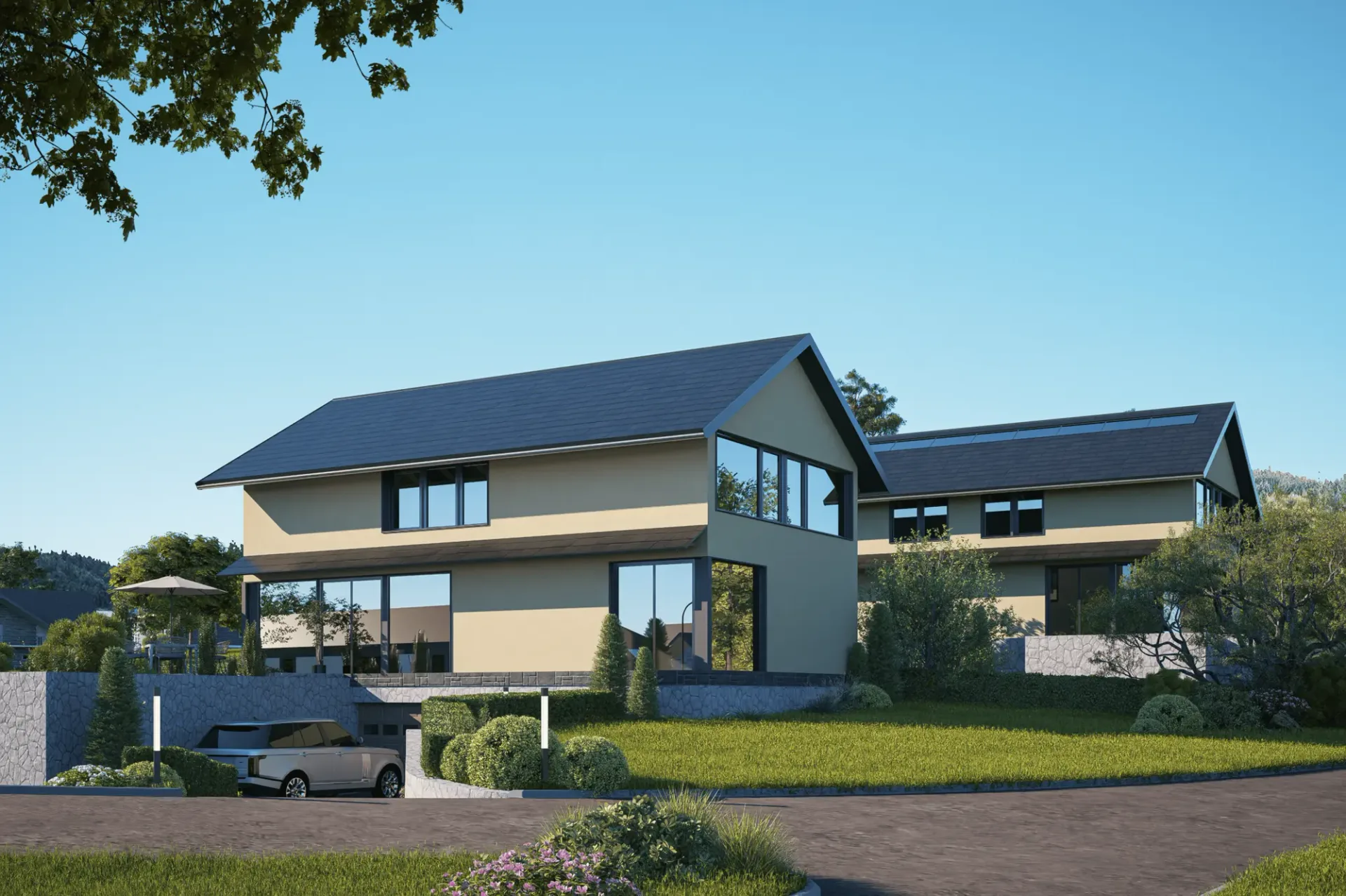 Einzelvilla neu in Bussy-sur-Moudon