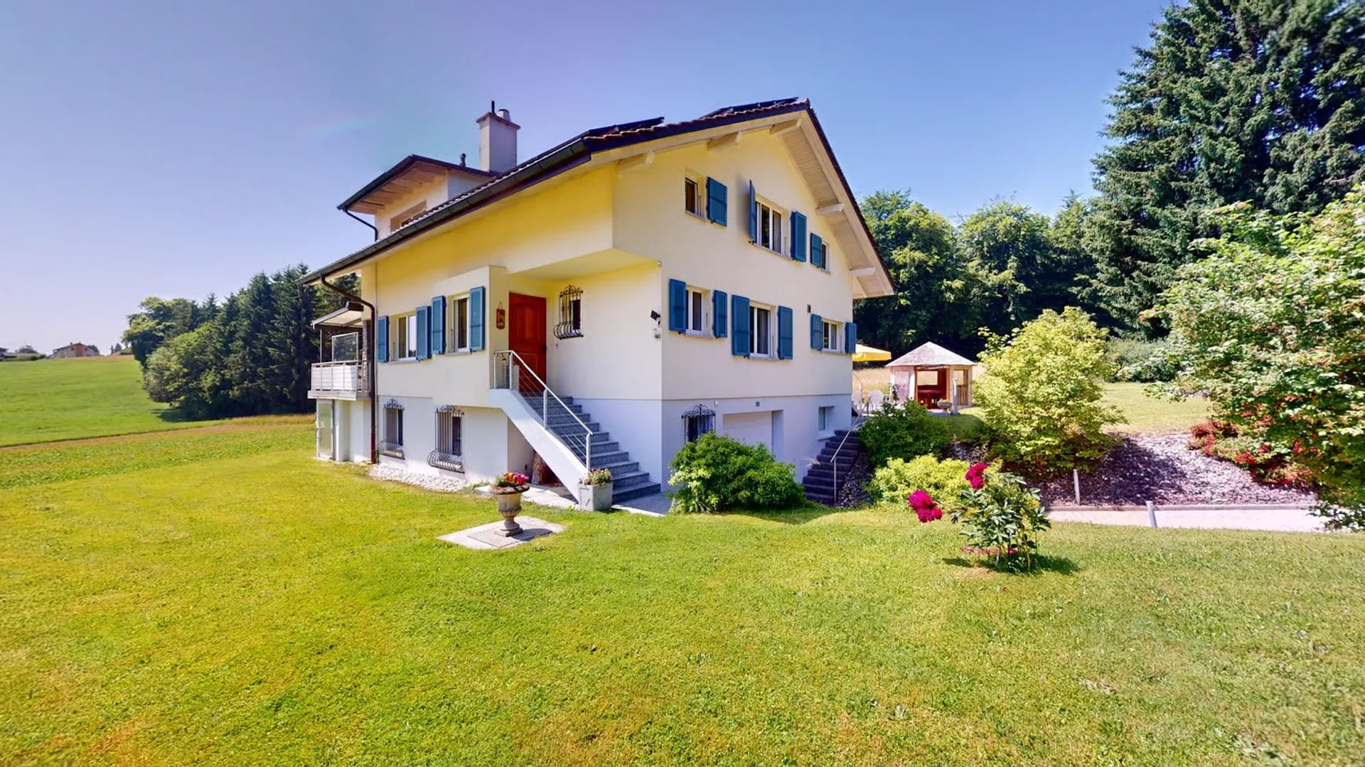 Villa des Champs – Ein privilegiertes Wohnambiente mit außergewöhnlichem Grundstück