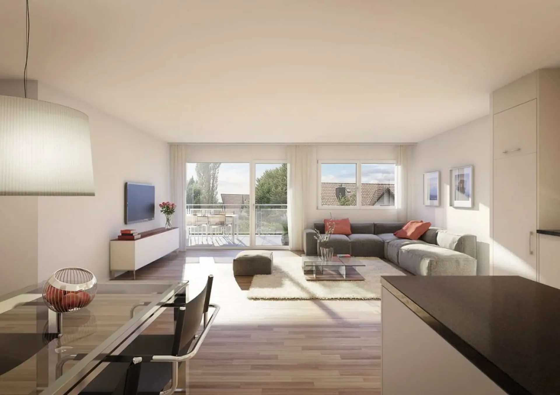 HELLE und MODERNE 3.5 Zimmer-Wohnung