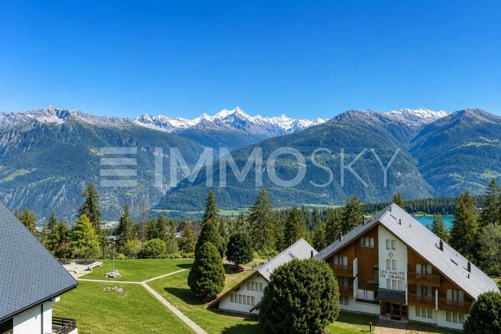 Außergewöhnliche Lage in den Hochlagen von Crans - Bereits reserviert
