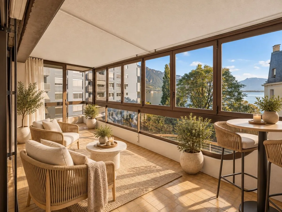 Five-star location just a few steps from the lake