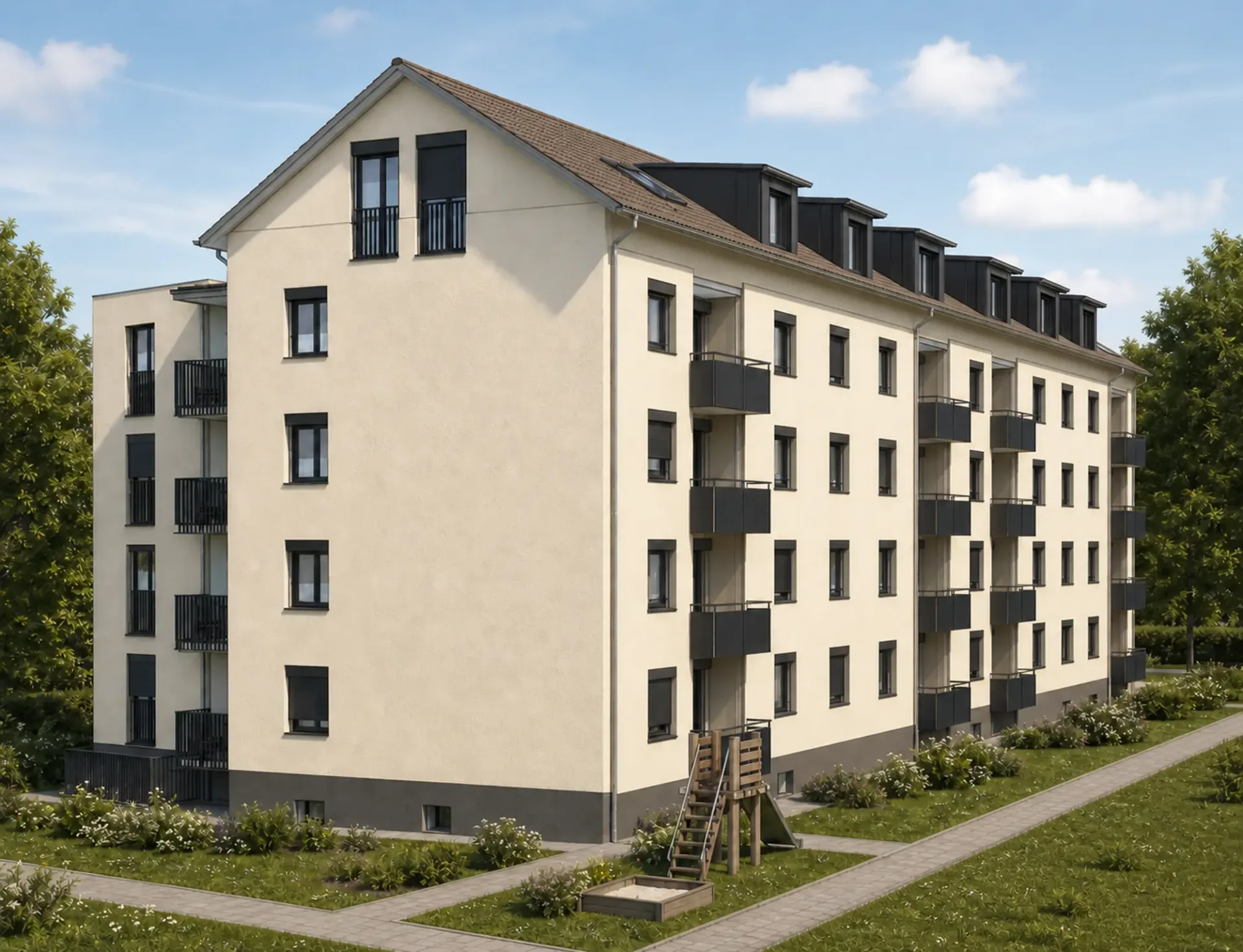 Totalsanierte 3.5-Zimmer-Wohnung mit Balkon in Winterthur