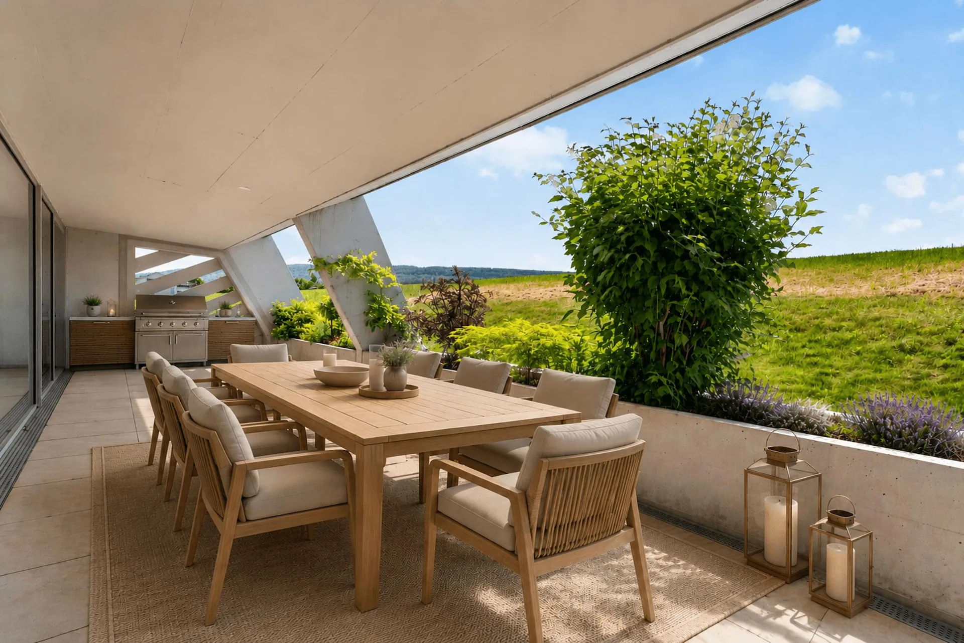 Ihr Rückzugsort im Grünen - helle 5.5-Zimmer-Wohnung mit grosser Terrasse
