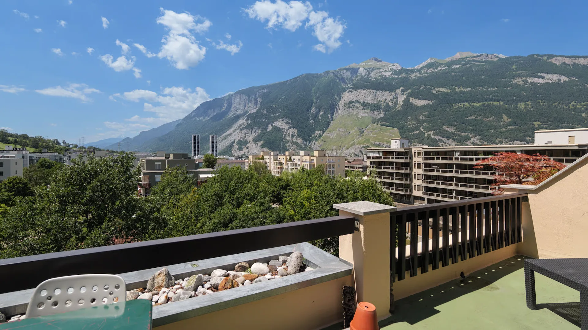 Schöne 5.5-Zimmer-Wohnung im obersten Stock an zentraler Lage in Chur