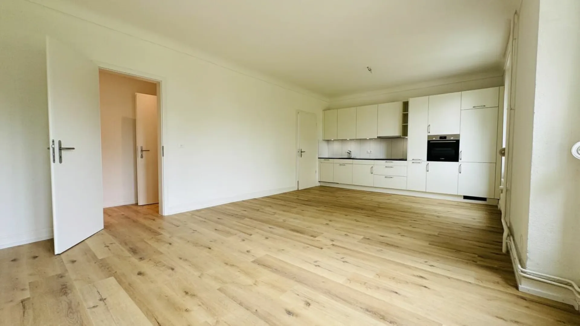 Beautiful like-new 3.5-room apartment (w5) with balcony, private washing machine, and basement compartment (no elevator)