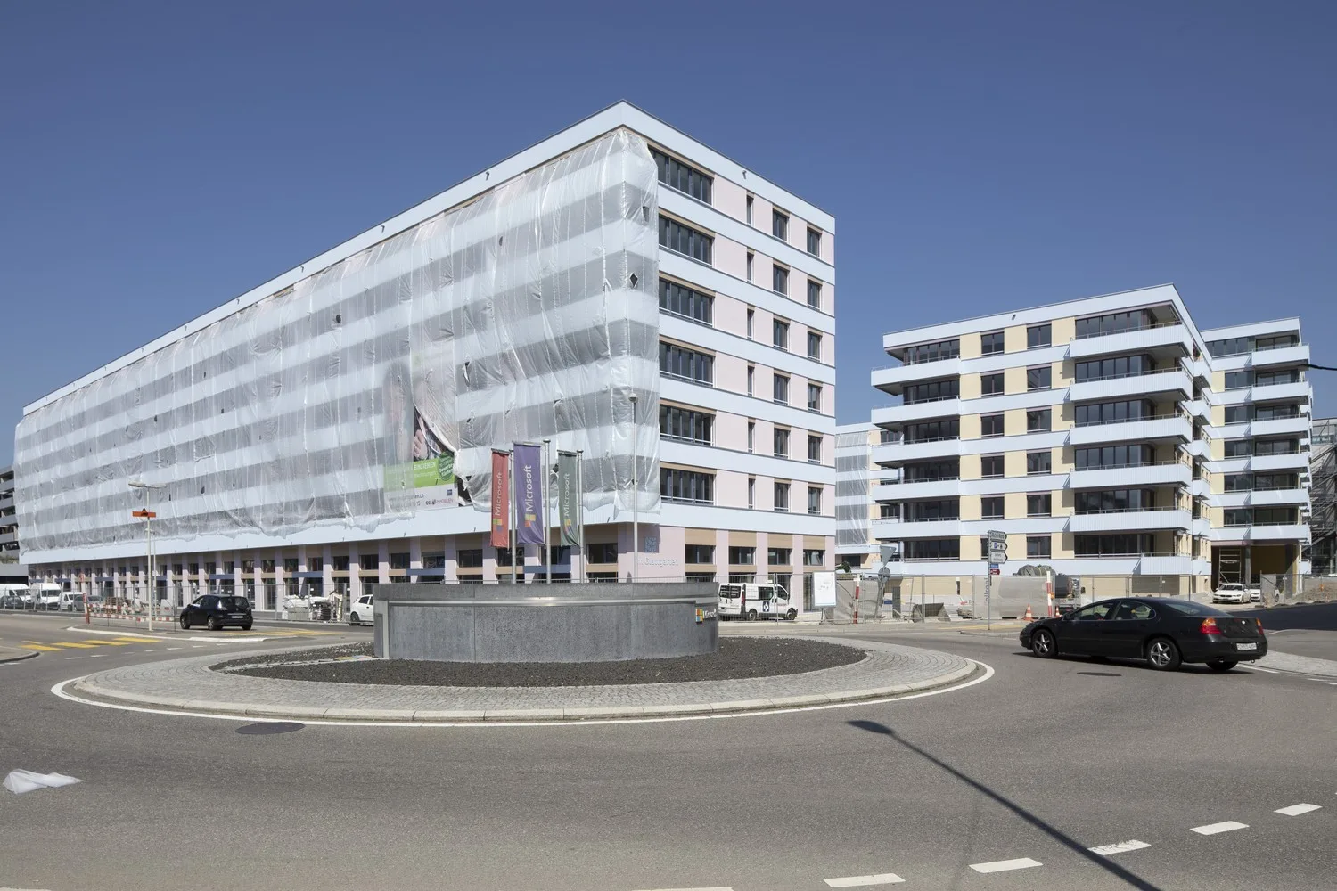 Parking space in Wallisellen station area