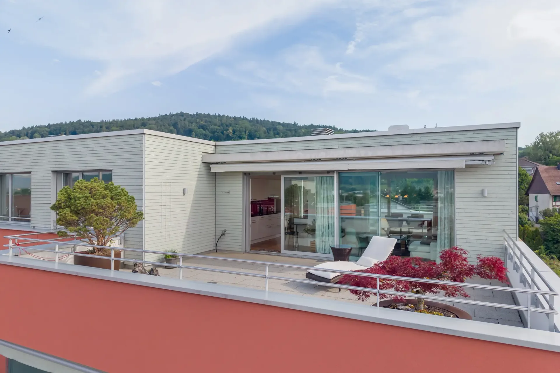 Zuoberst wohnen mit herrlichem Blick