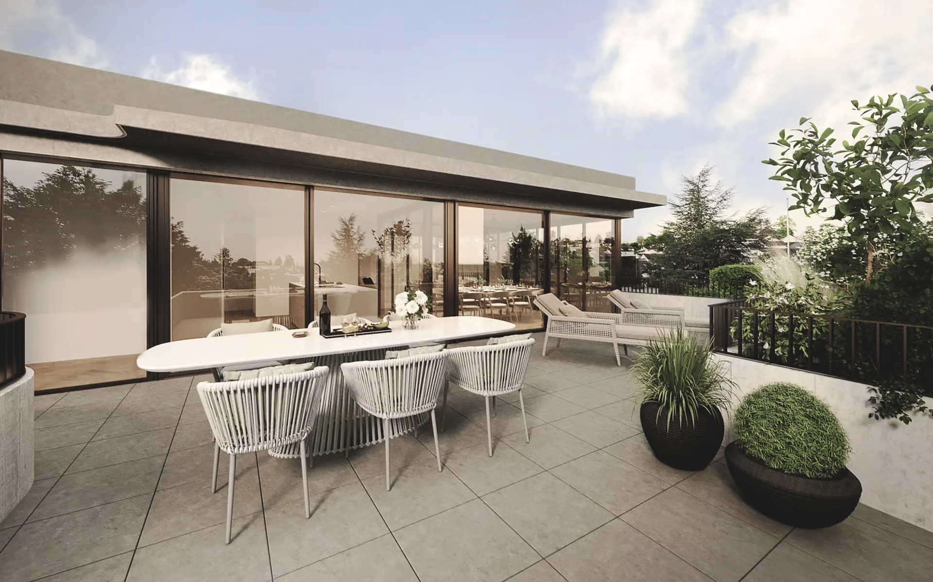 3.5-Zimmer-Attikawohnung mit grosszügiger Dachterrasse