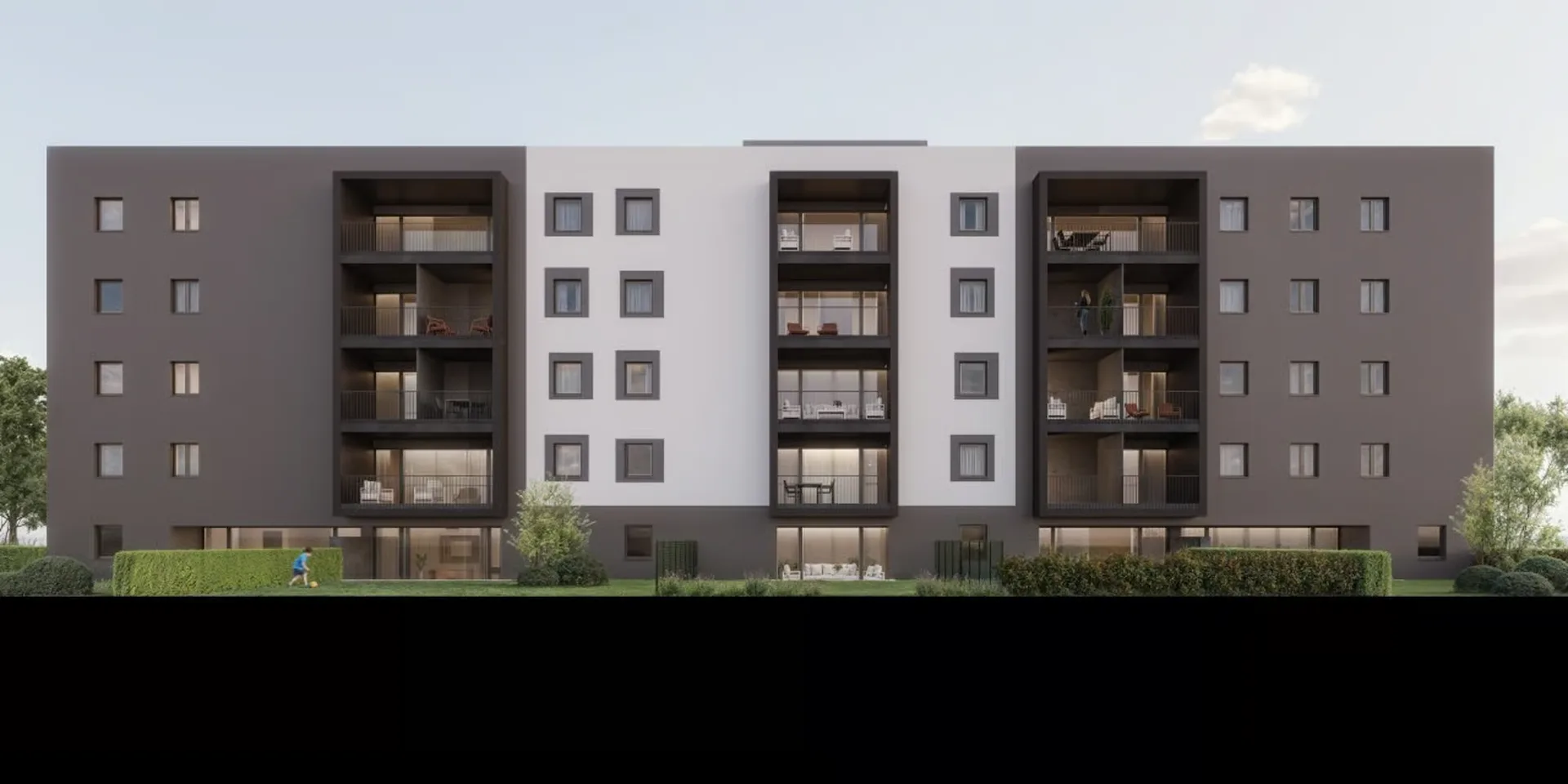 Appartement mit einem Raum in neuer Residenz in Giubiasco