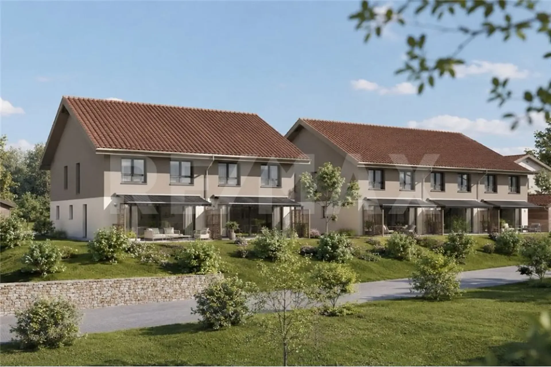 Neue Vermarktung von 5 schönen Reihenhäusern in Montagny (FR)!