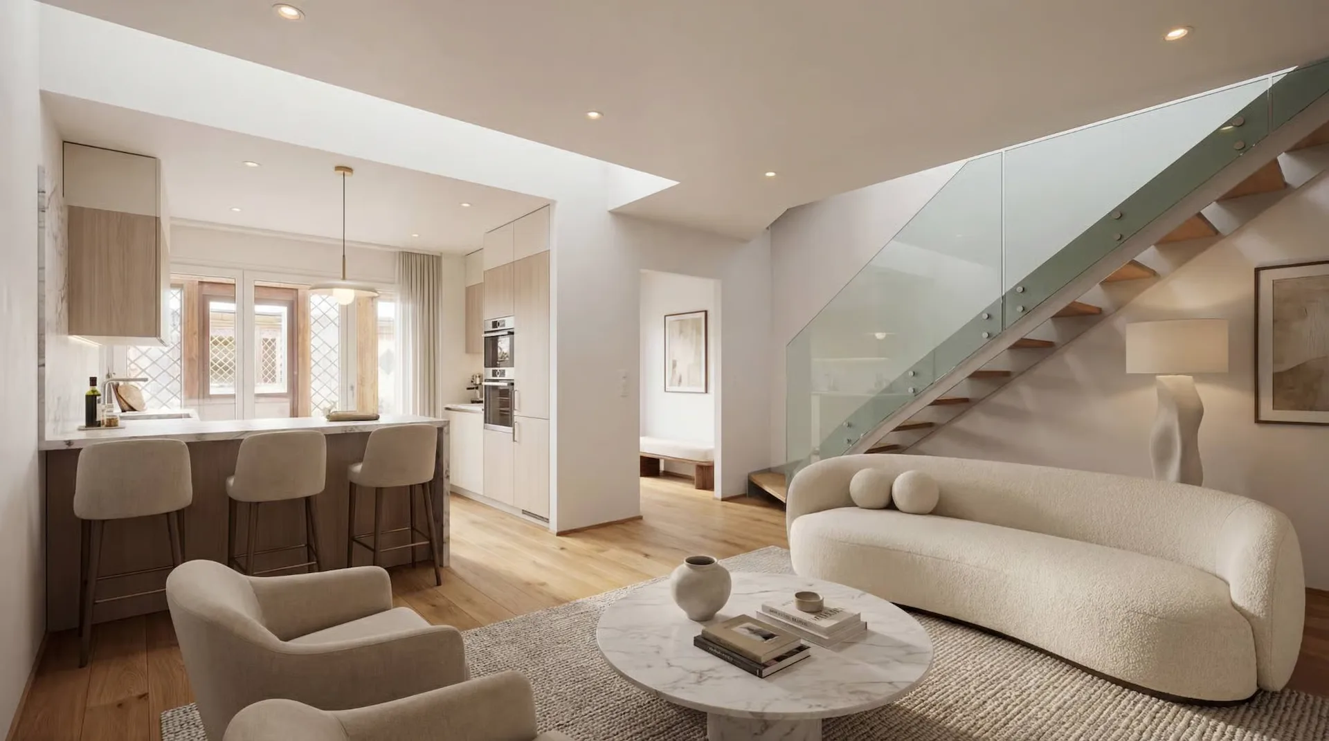 GERÄUMIGES 4.5-ZIMMER-TRIPLEX IN CHAVORNAY