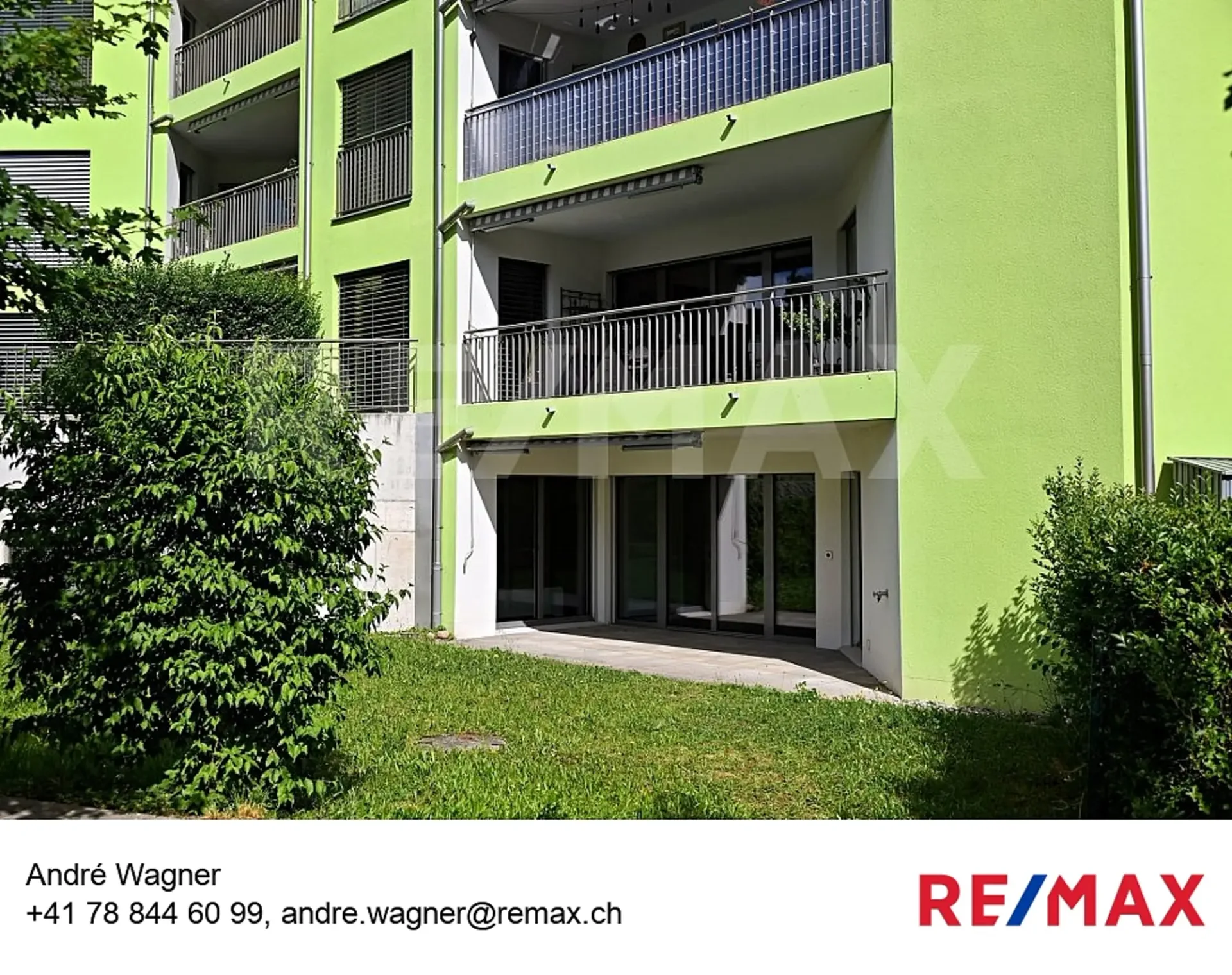 Moderne 2.5Zimmer-Wohnung mit Garten