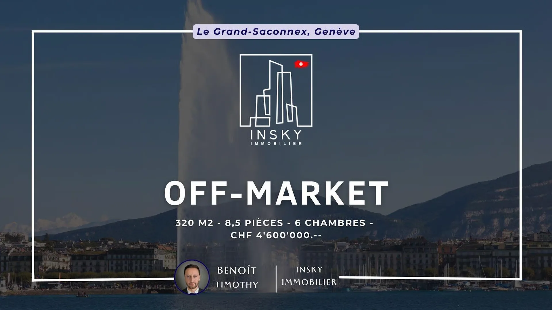 Offre Exclusive - Propriété de Prestige au Grand-Saconnex