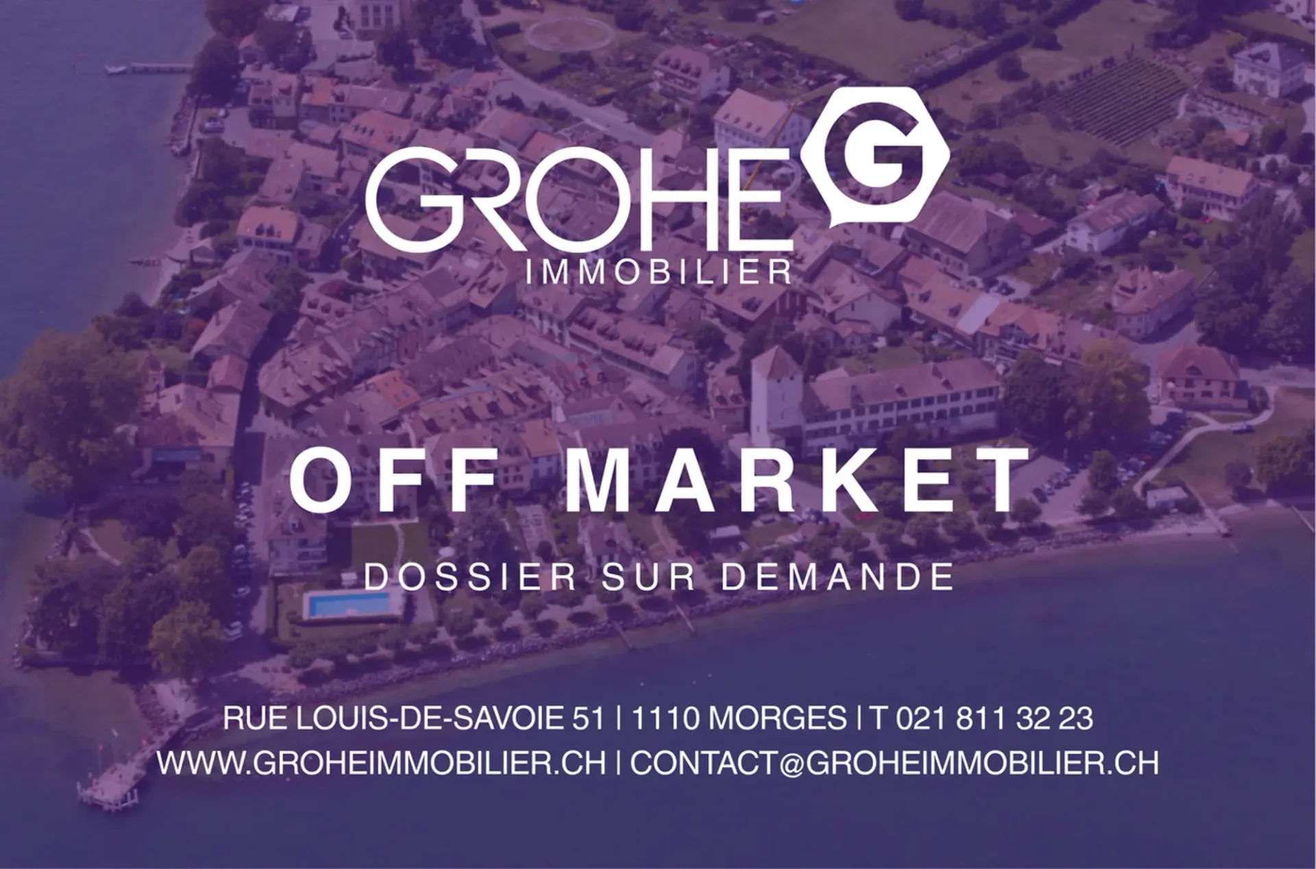 Ensemble immobilier mit Rendite im Herzen von Moudon