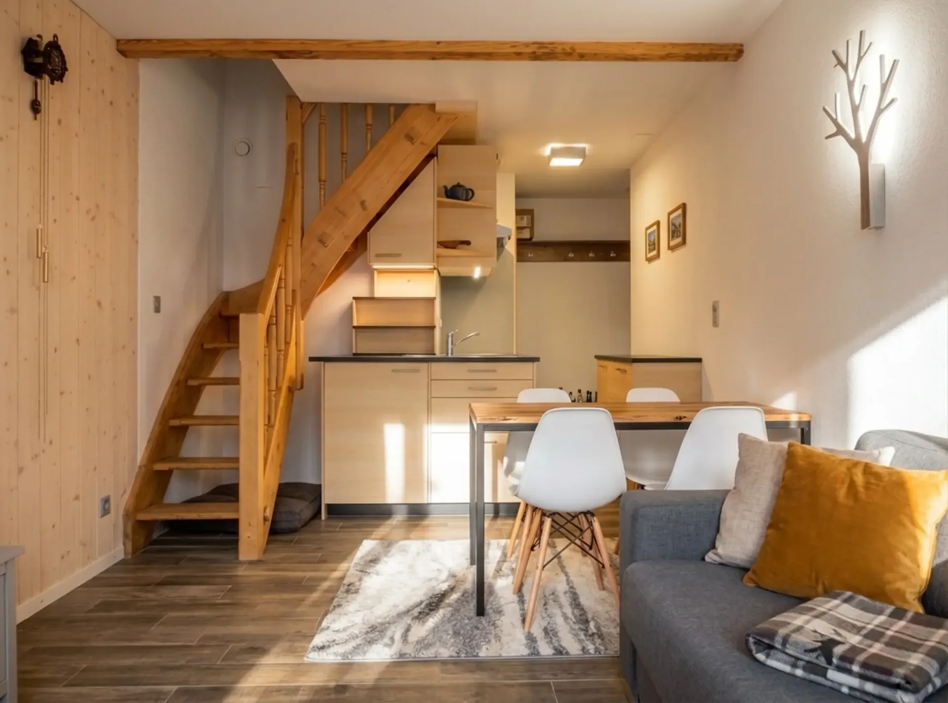 Duplex renoviert zum Verkauf in Torgon mit Blick auf die Berge