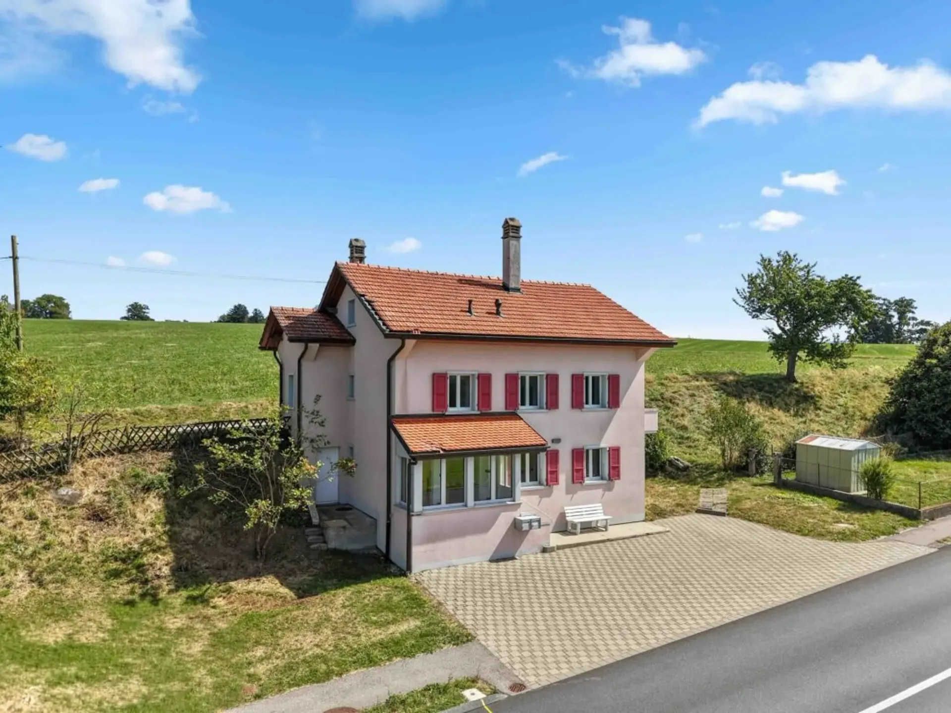 Zweifamilienhaus, 5 Minuten von Romont und 20 Minuten von Bulle entfernt
