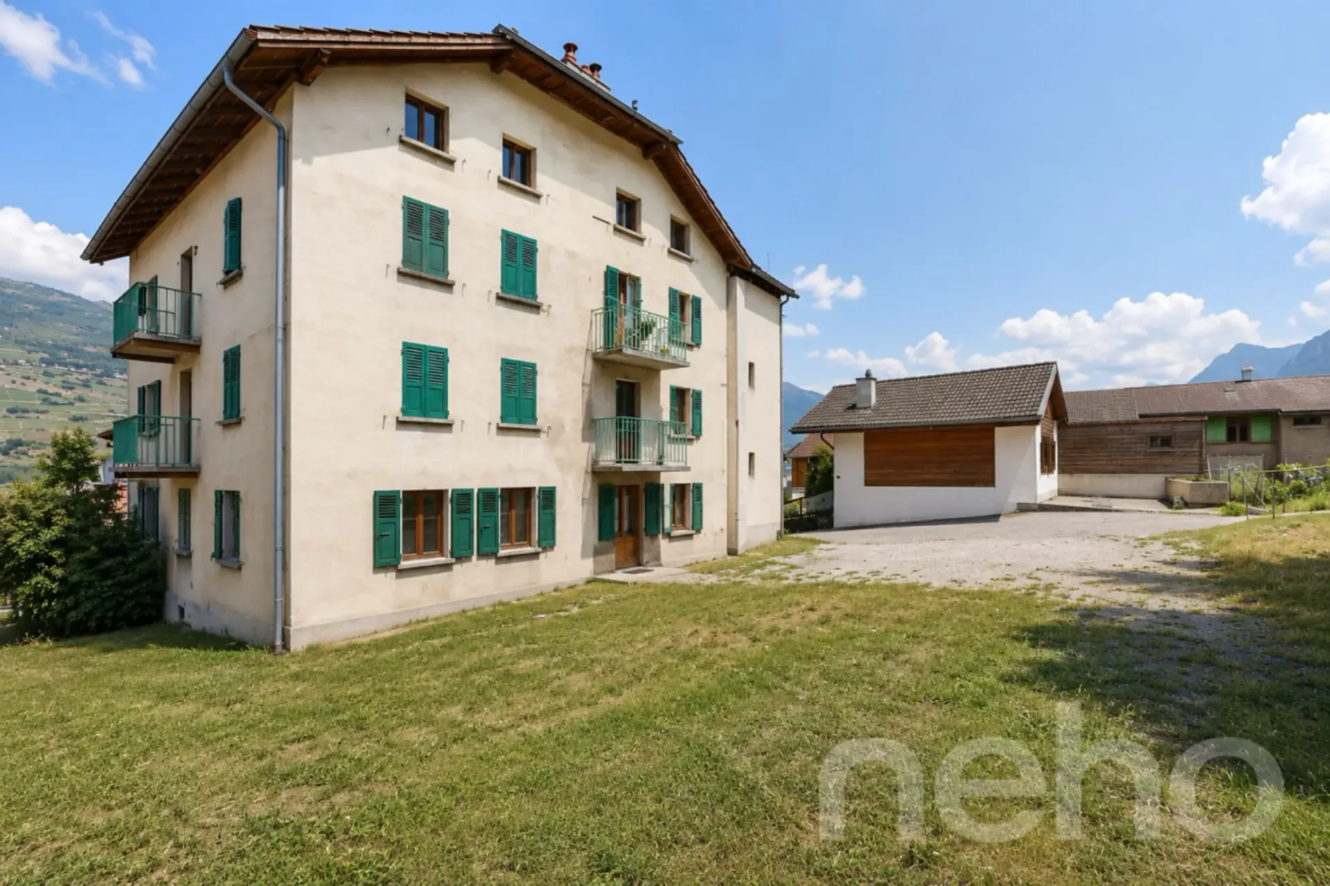 Appartement 3,5 pièces à Grône ? Fort potentiel de rénovation