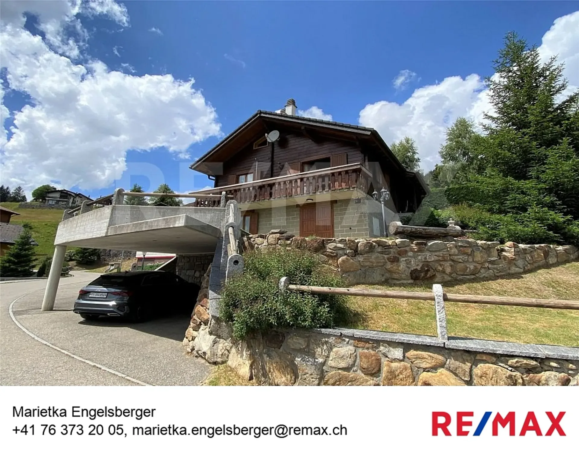 Chalet con vista panoramica