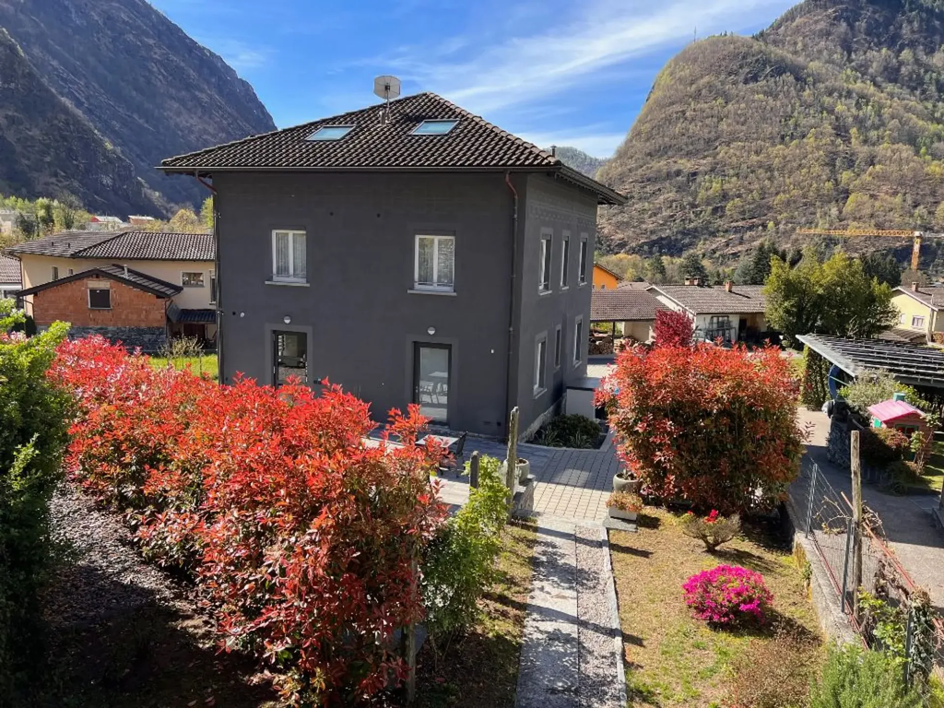 Verkauf in der Stadtmitte von Gordevio - Historisches B&B komplett renoviert