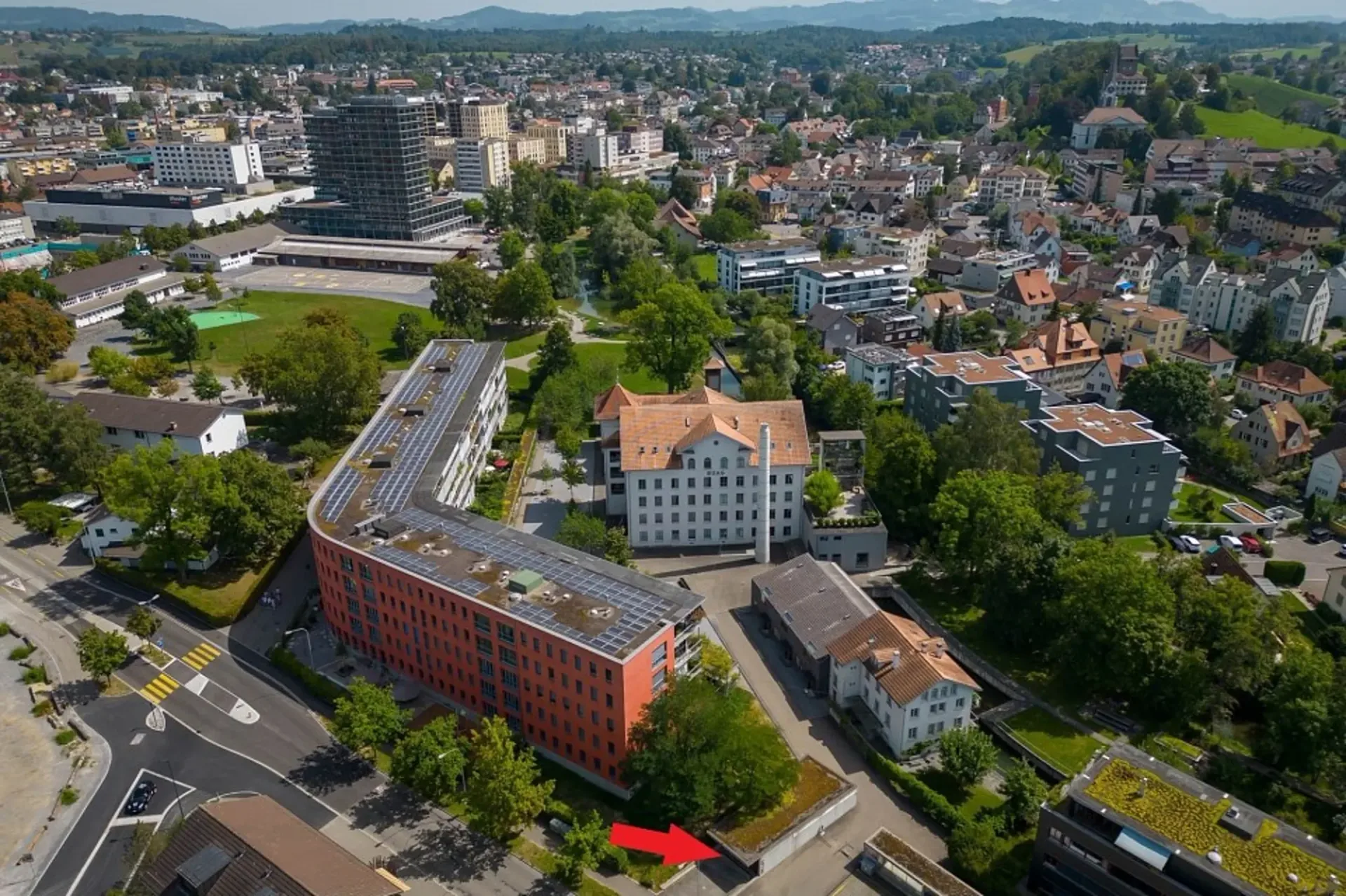 Abstellplatz in Tiefgarage