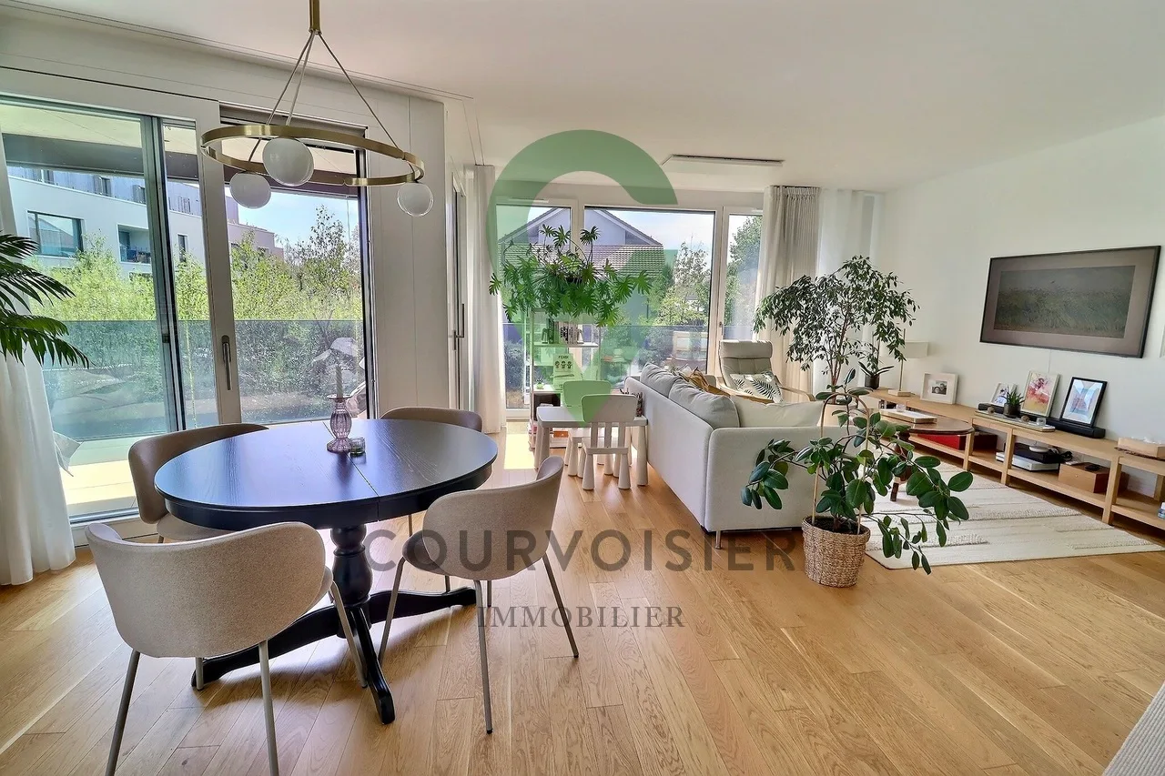 Superbe 4,5 pièces Minergie dans un éco-quartier contemporain