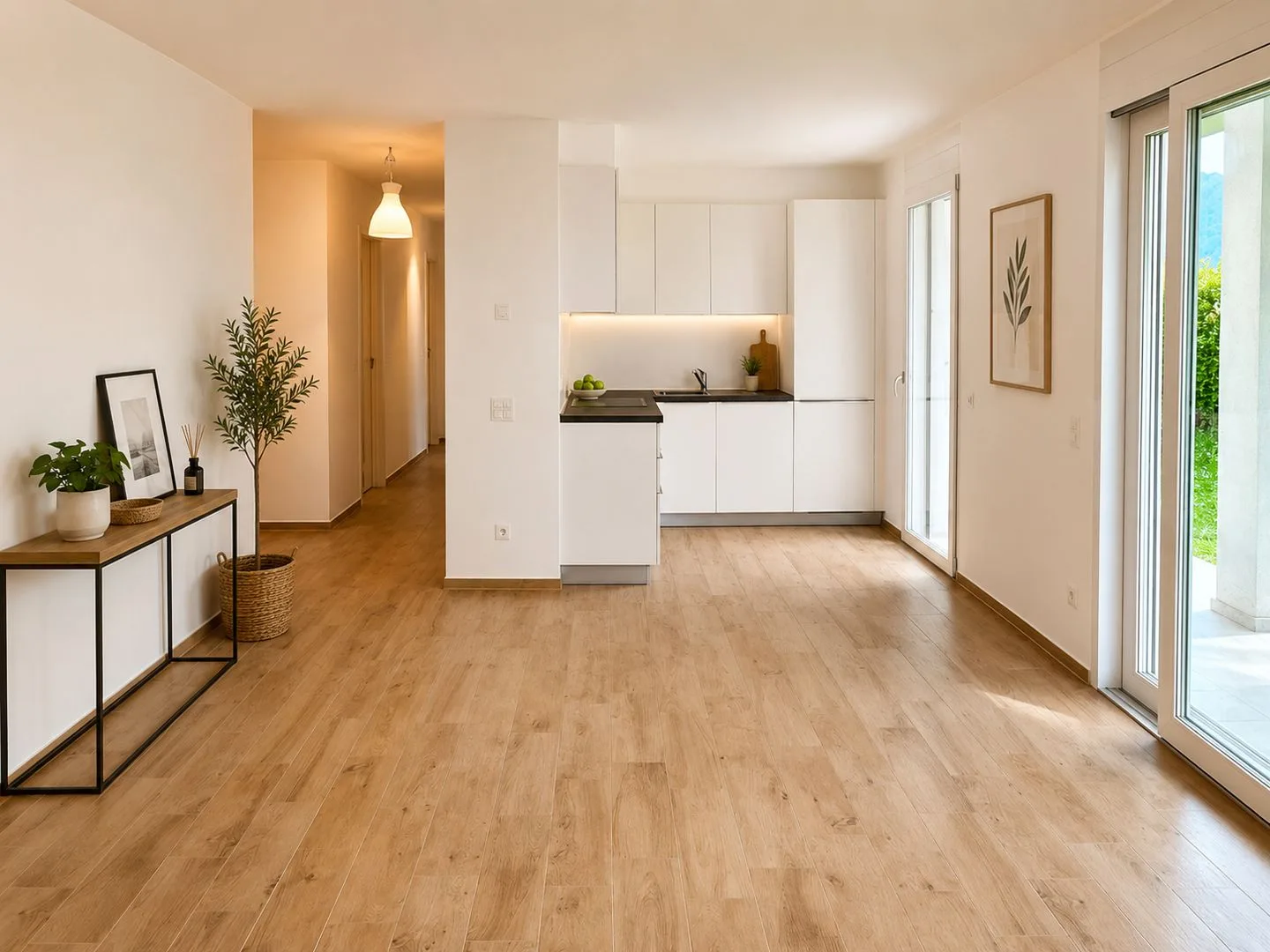 3.5-Zimmer-Wohnung mit grossem Privatgarten in Vacallo