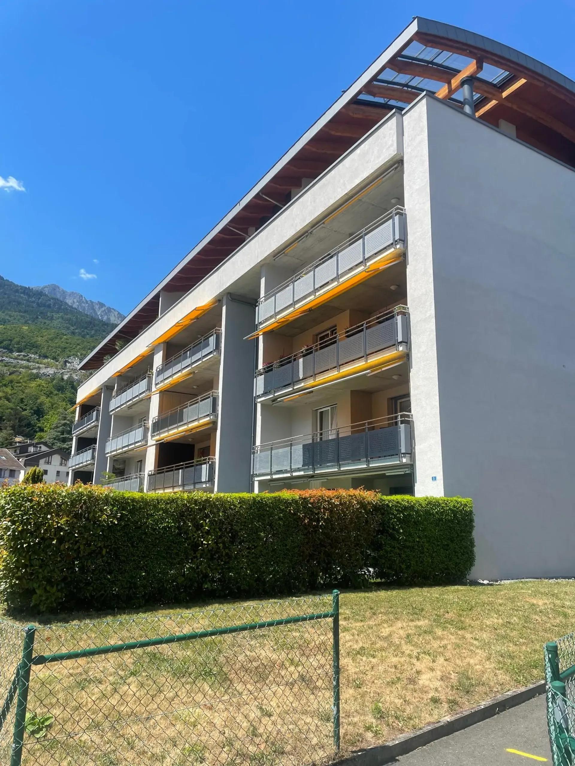 Helles 3-Zimmer-Wohnung mit angenehmer Aussicht in Monthey