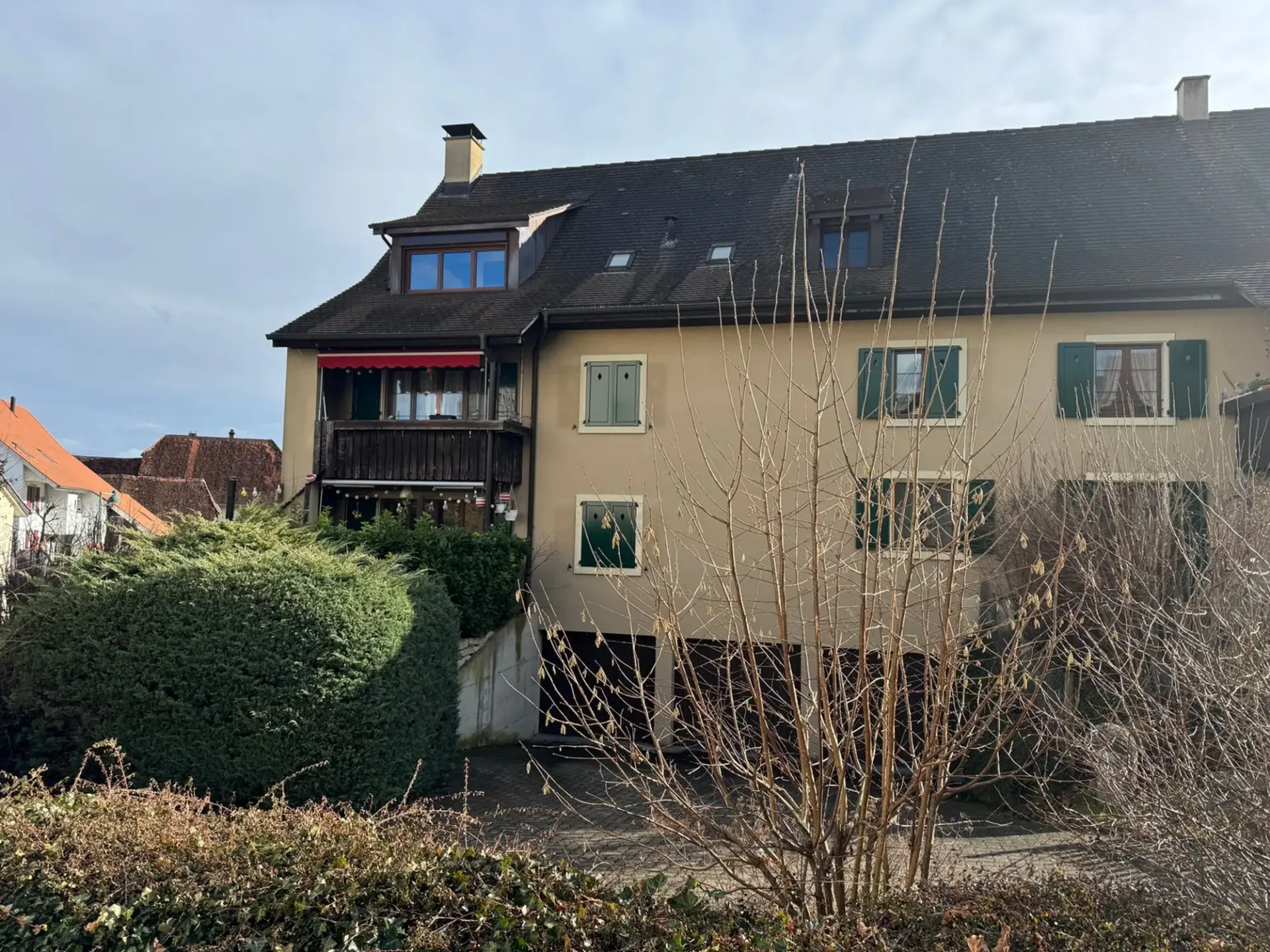 Charmante 3-Zimmer-Wohnung mit Balkon in Witterswil