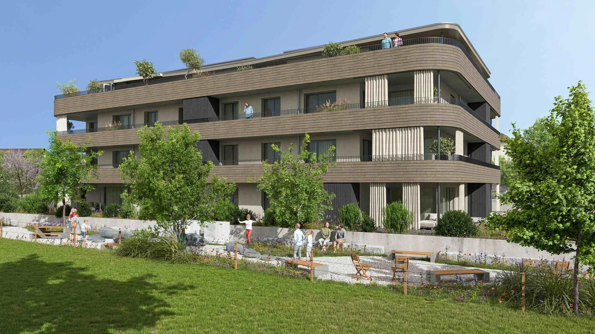Moderne 4½-Zimmer-Wohnung mit sonniger Terrasse (NEUBAU)