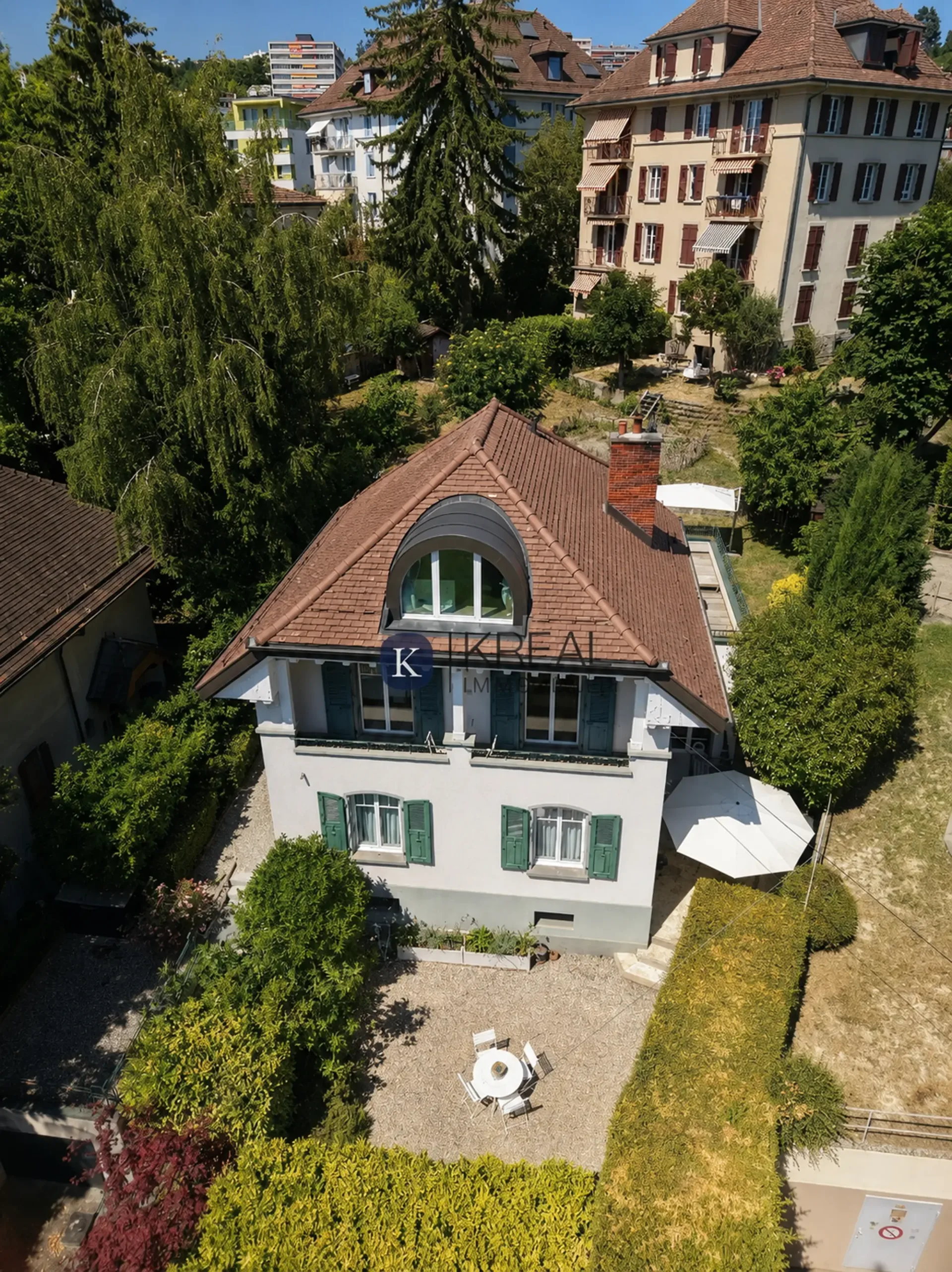 Elegantes Haus in Lausanne, komplett renoviert