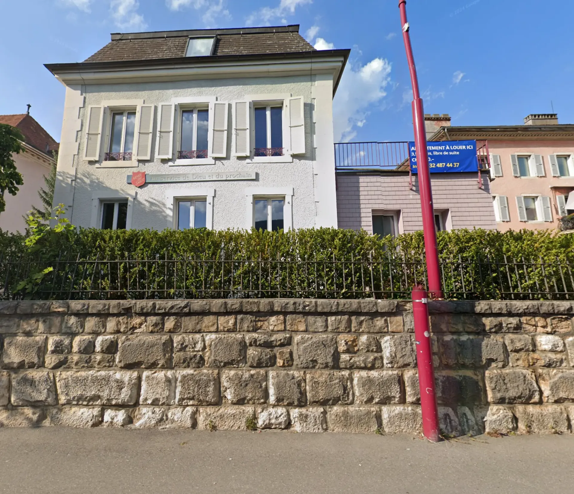 Charmantes 3-Zimmer-Wohnung mit Terrasse in Malleray