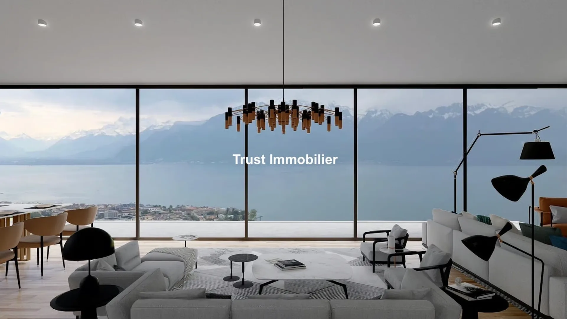 6013. Villa à construire à Glion