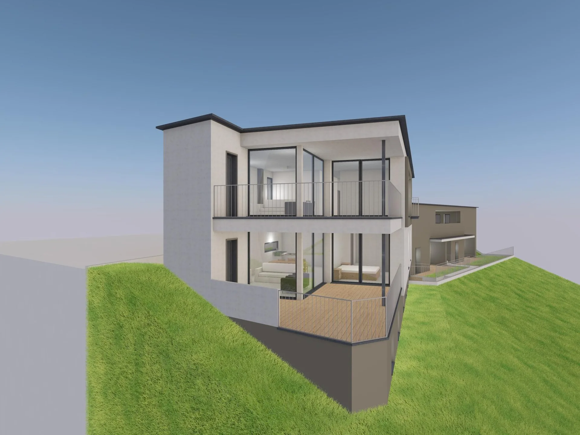 MODERNO 2.5 CON GIARDINO PRIVATO E VISTA LAGO A CADEMARIO