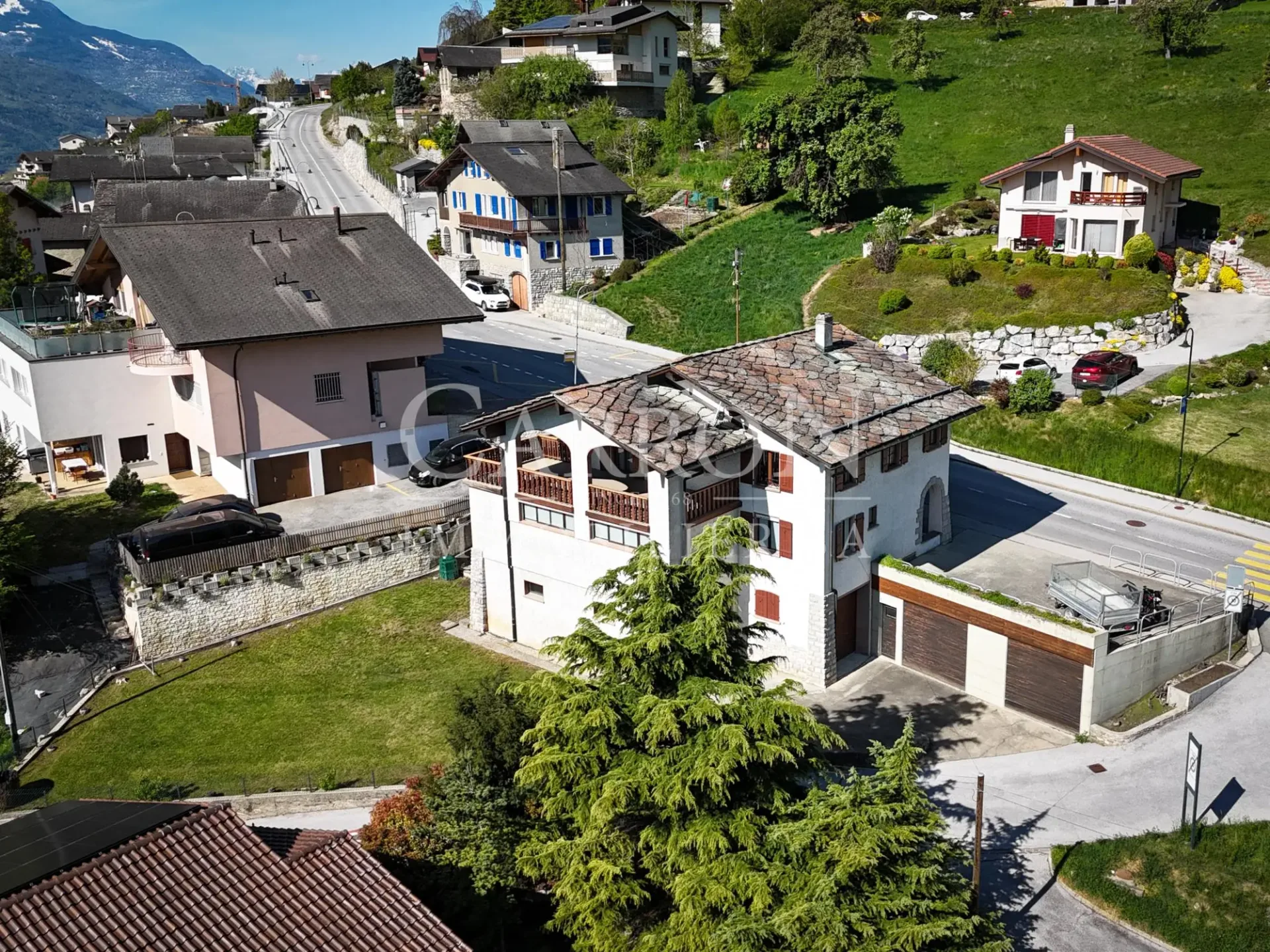 Gebäude mit hohem Potenzial für Umbau in Flanthey