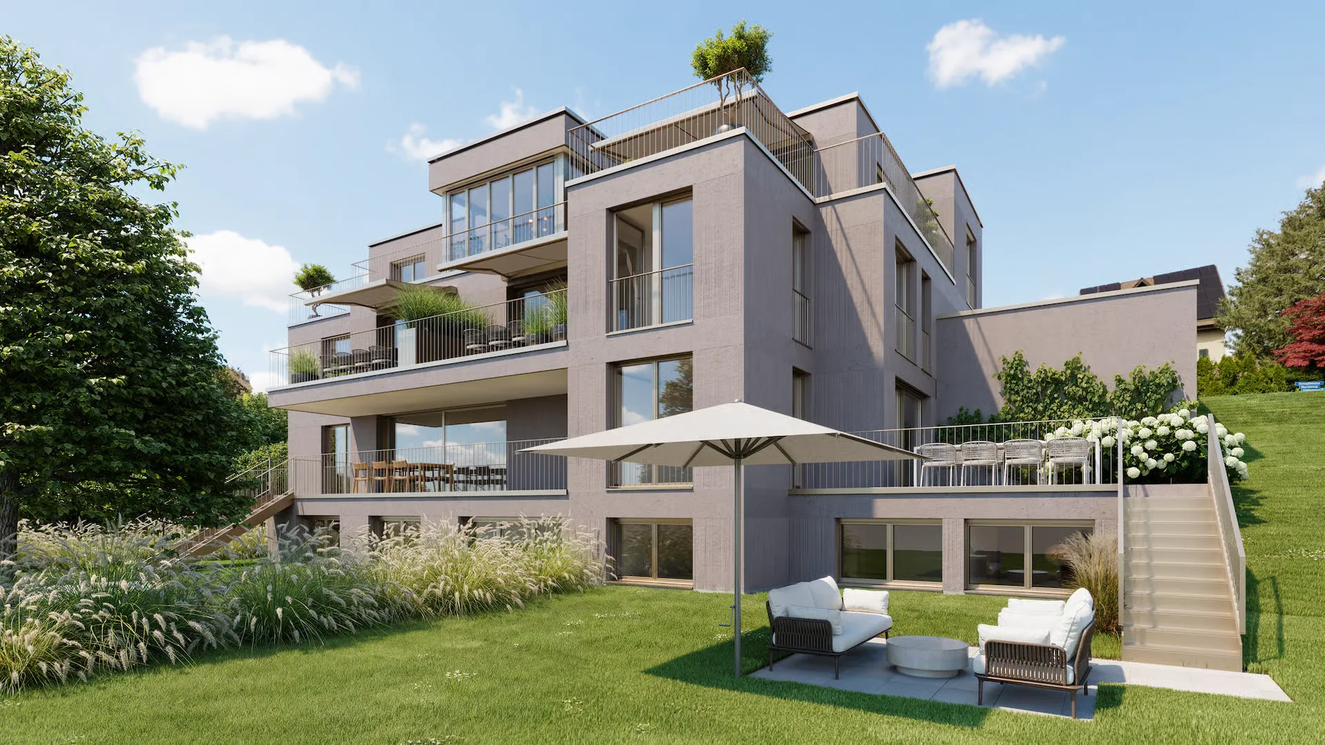 4.5-Zimmer-Maisonette-Neubau am Südhang in Wallisellen