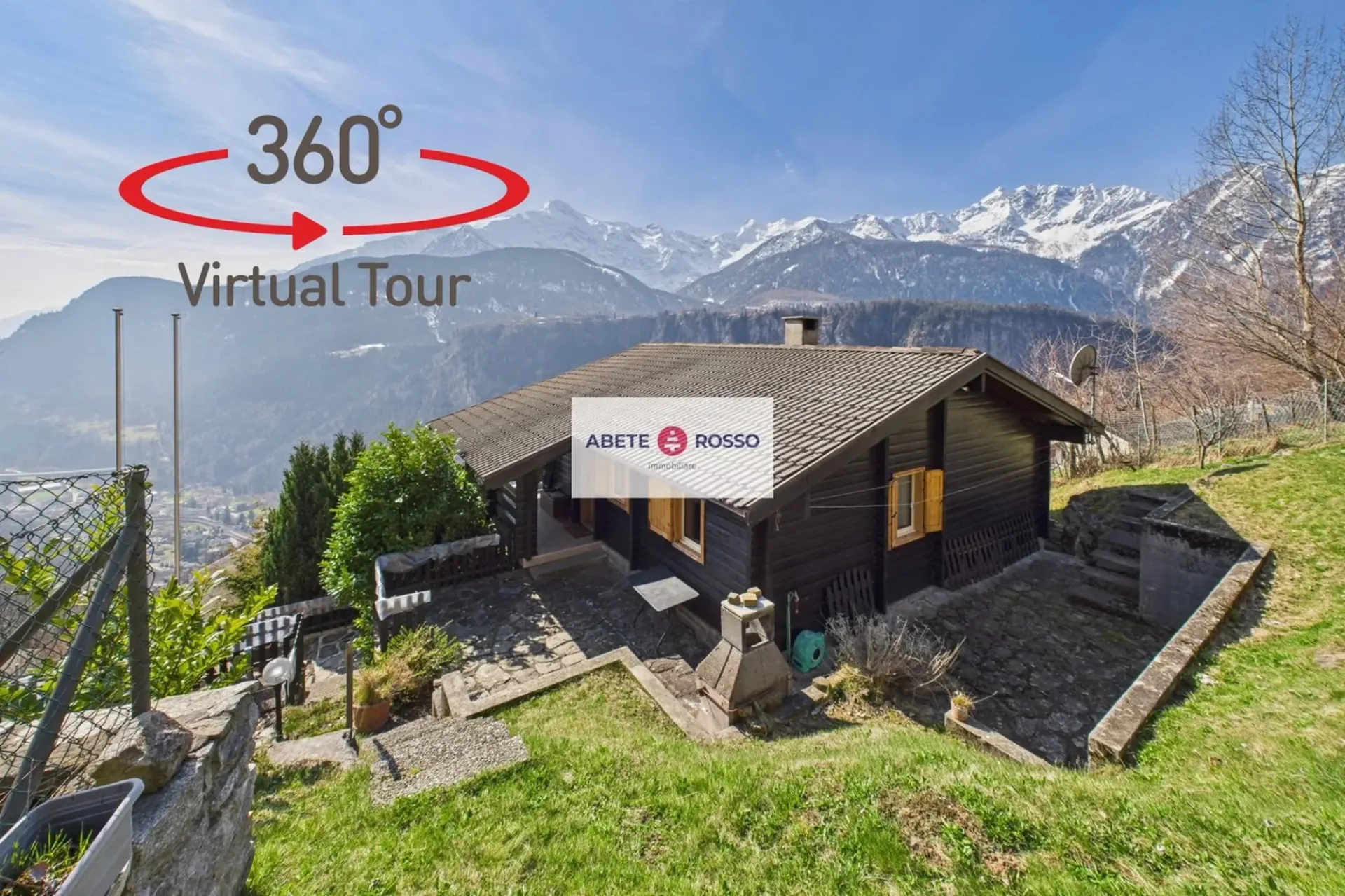 CHALET CON IL FASCINO TICINESE, NEL VERDE DELLA ROMANTICA E SOLEGGIATA LEVENTINA.