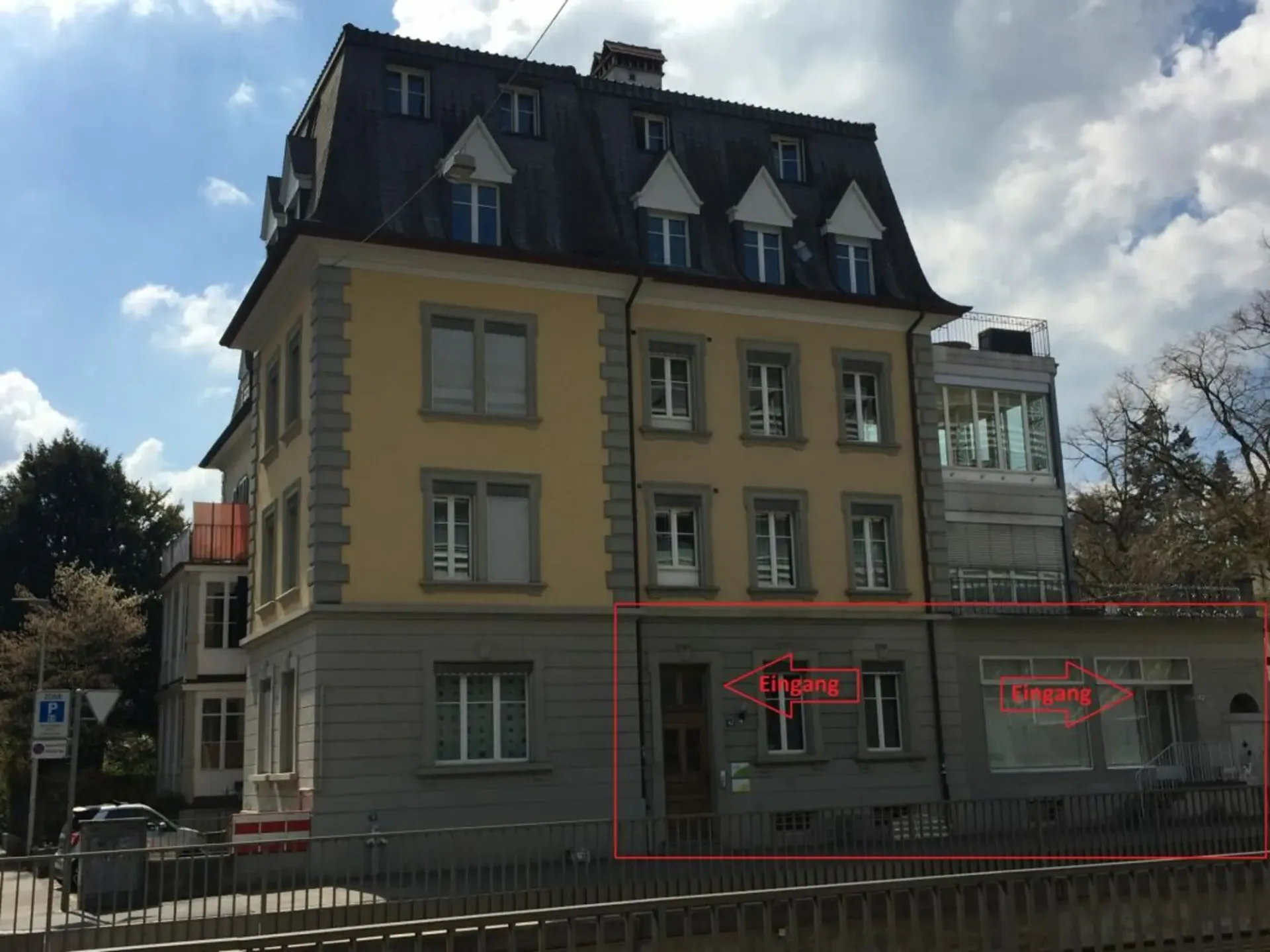 Eigerplatz - Helle und grosszügiger Gewerberaum mit 8 Zimmer zu vermieten!