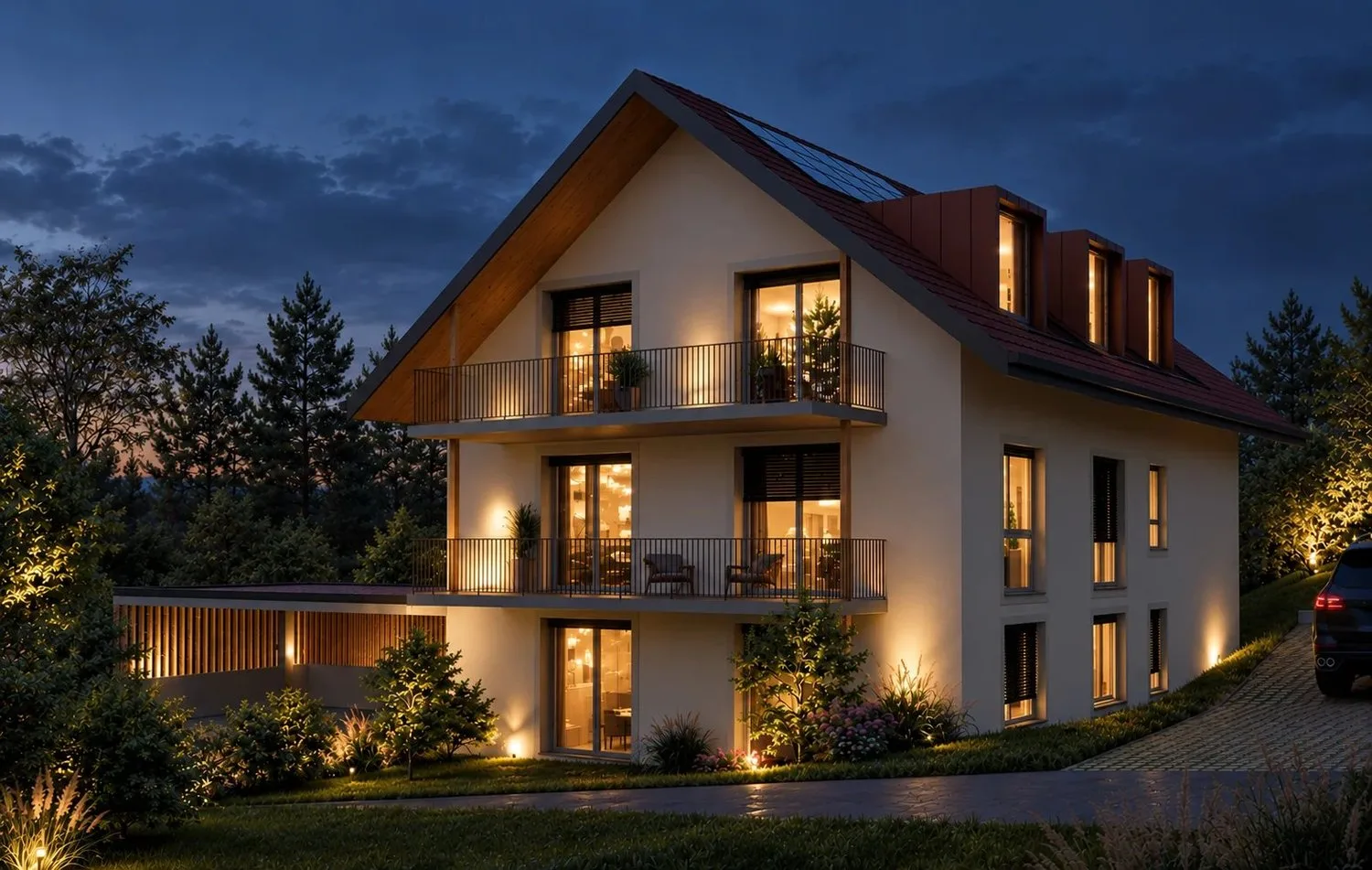 L'Orée du Rogin, 6 appartements Minergie de 4.5 pièces