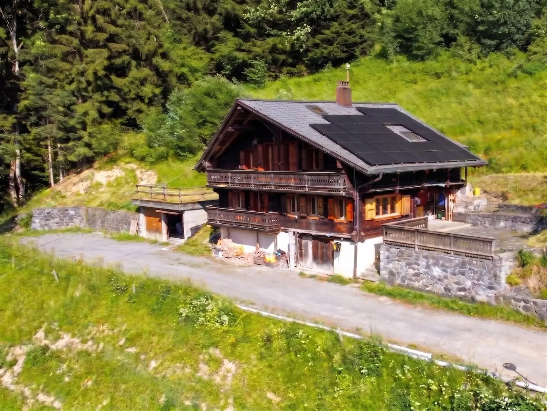 Echtes Chalet mit Charakter - Verkauf als Zweitwohnsitz möglich