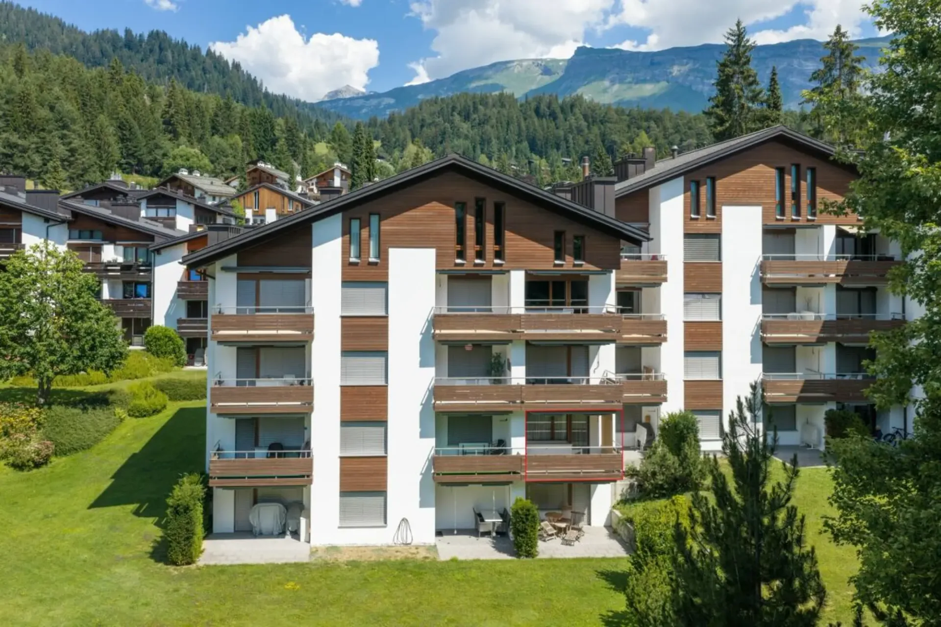 3 Zimmerwohnung in Nähe der Bergbahnen Laax zu verkaufen