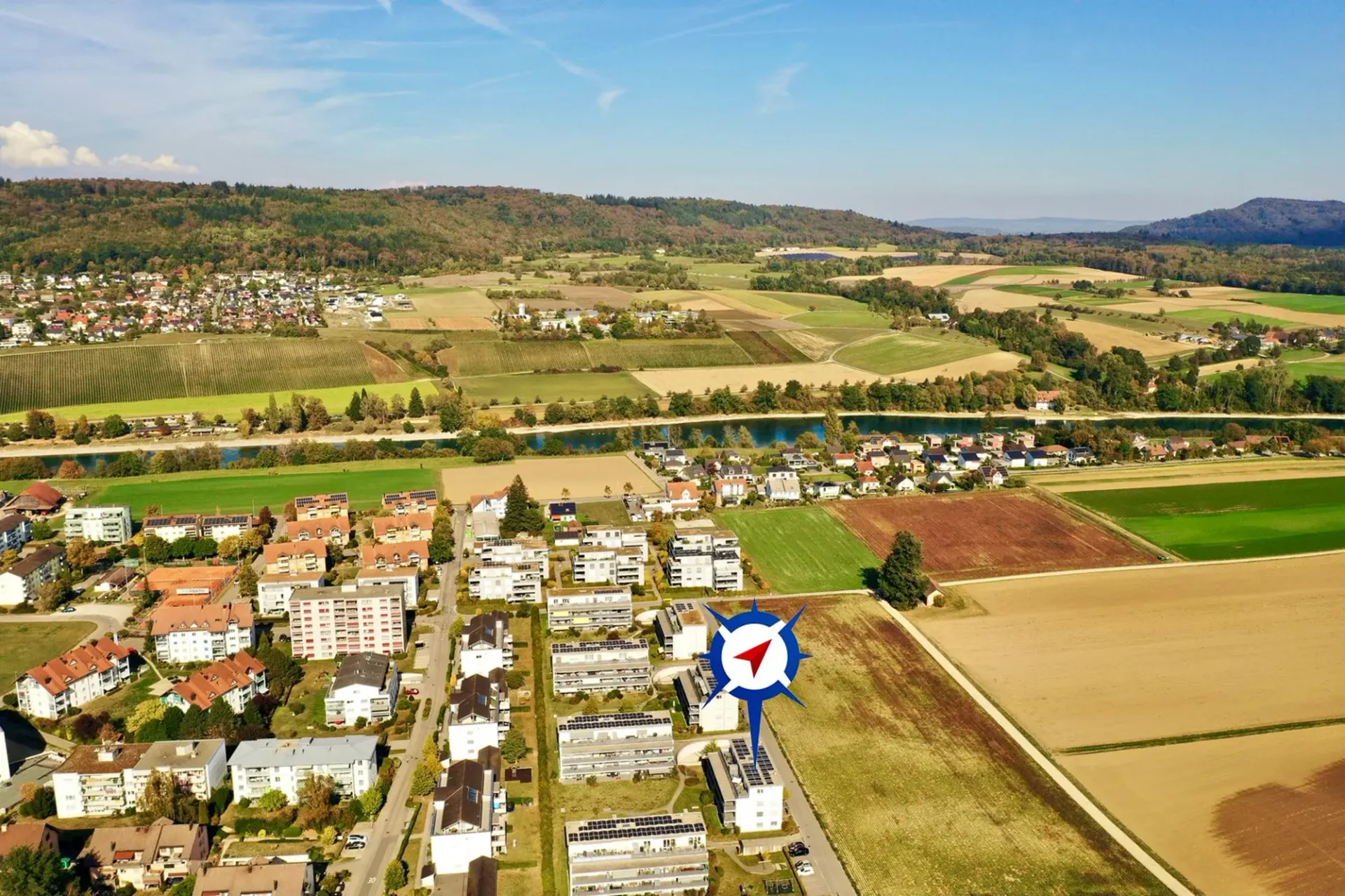 Imposante Attikawohnung mit grosser Terrasse – modern, ruhig und nachhaltig