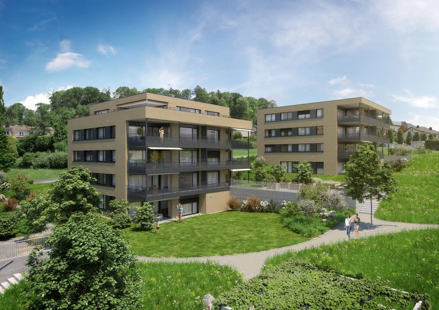 Moderne Wohnung im Ahornpark