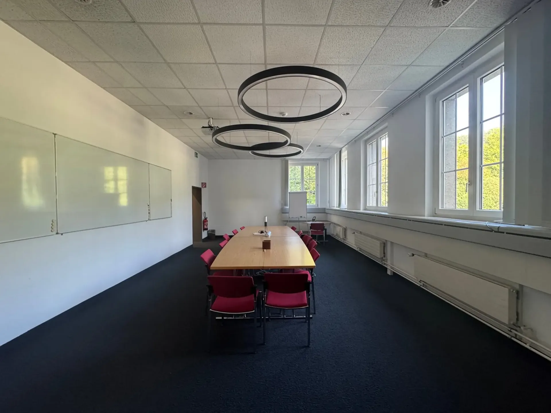 Büroräume mit 250m², Lagerhallen mit 215m2 zuzüglich Aussenflächen und Parkplätze