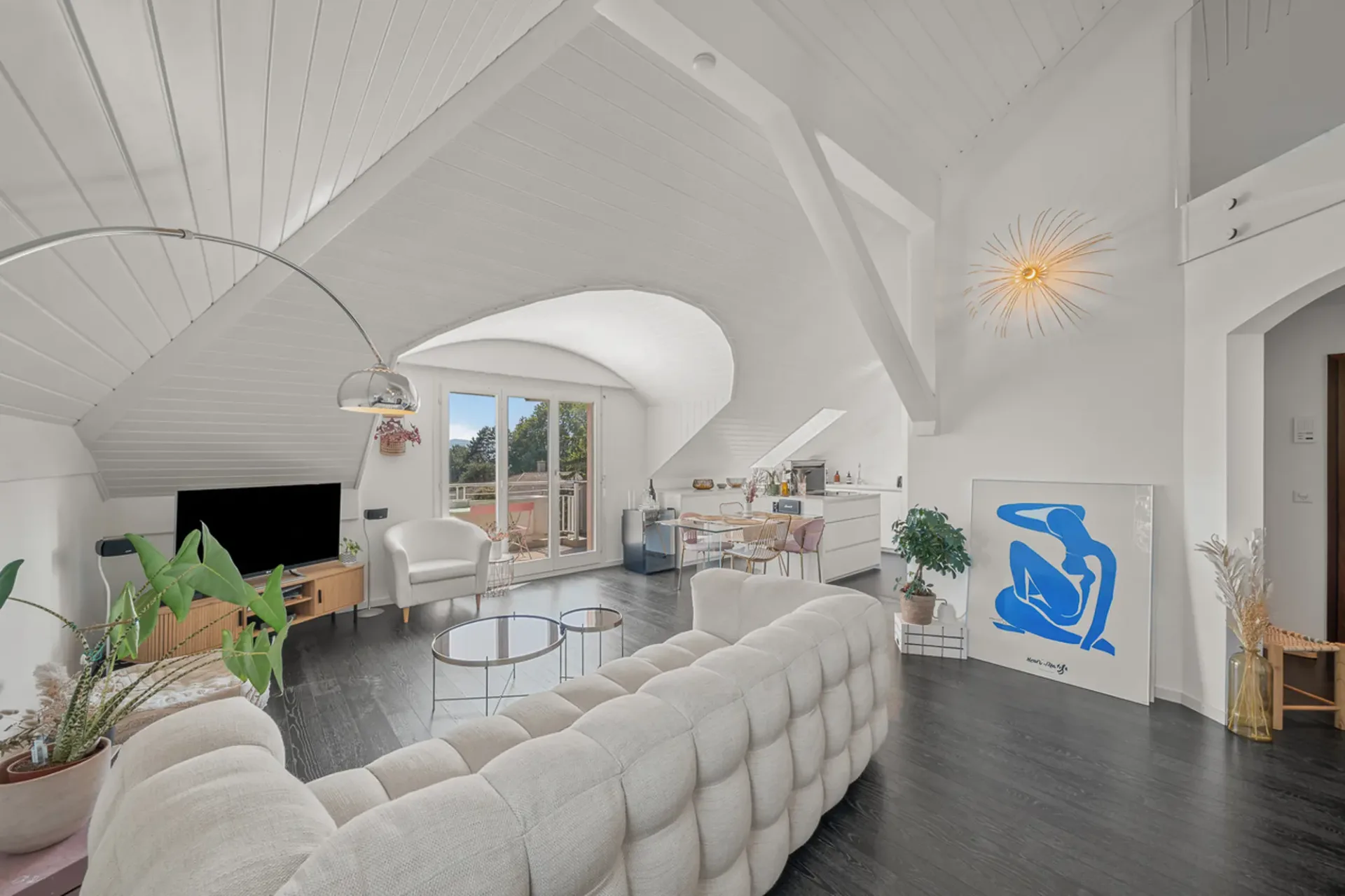 Superbe duplex alliant confort, vue lac et situation privilégiée