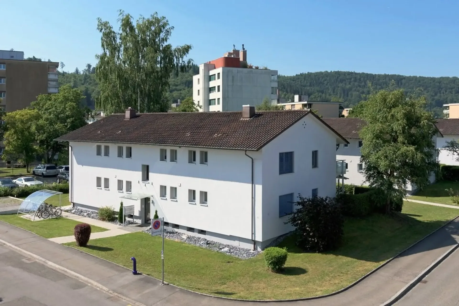 Idyllische Wohnung mit grossem Gartensitzplatz