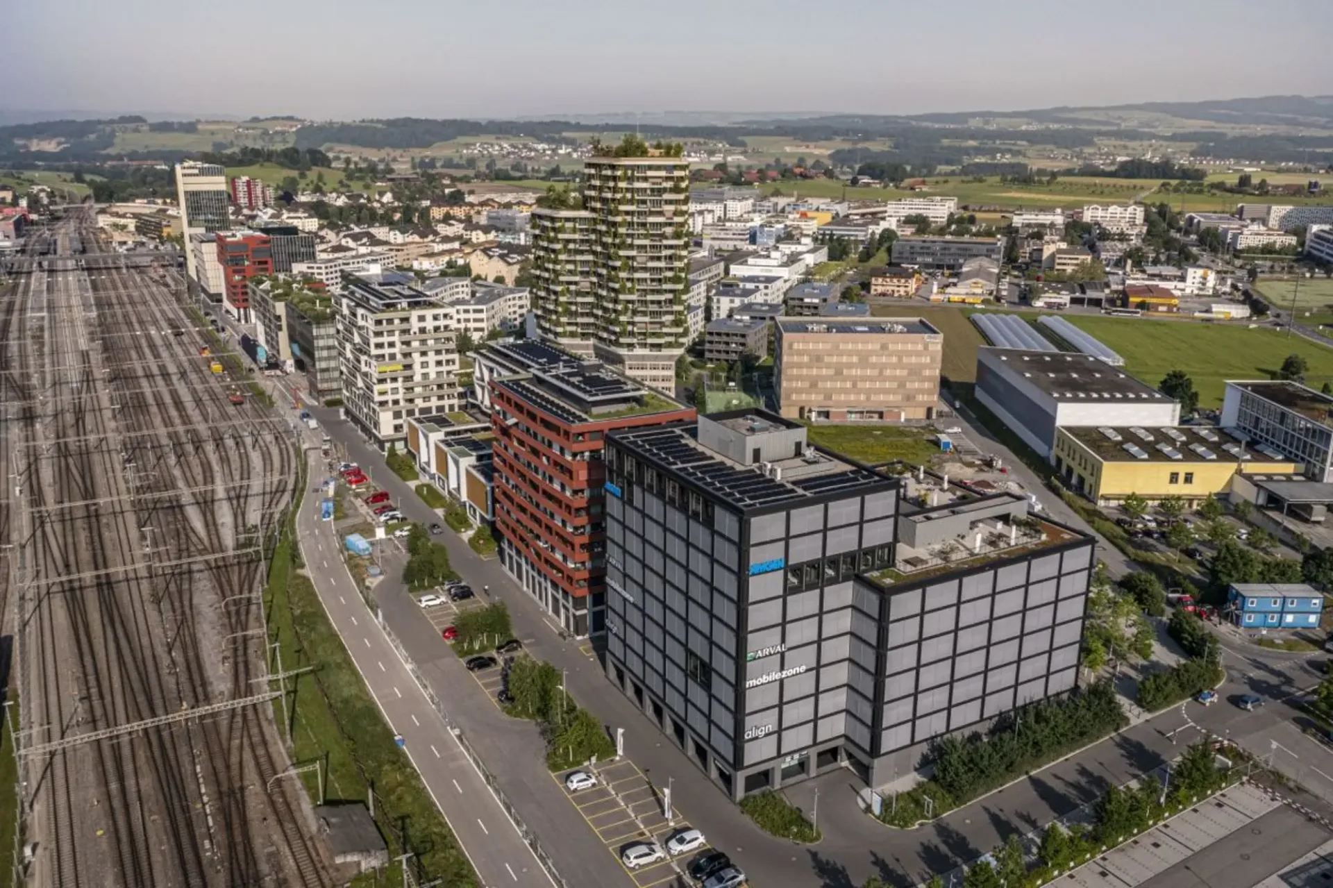 Premium Office Spaces | ab 700 m² | Hochwertiger Ausbau | Wirtschaftsraum Zug