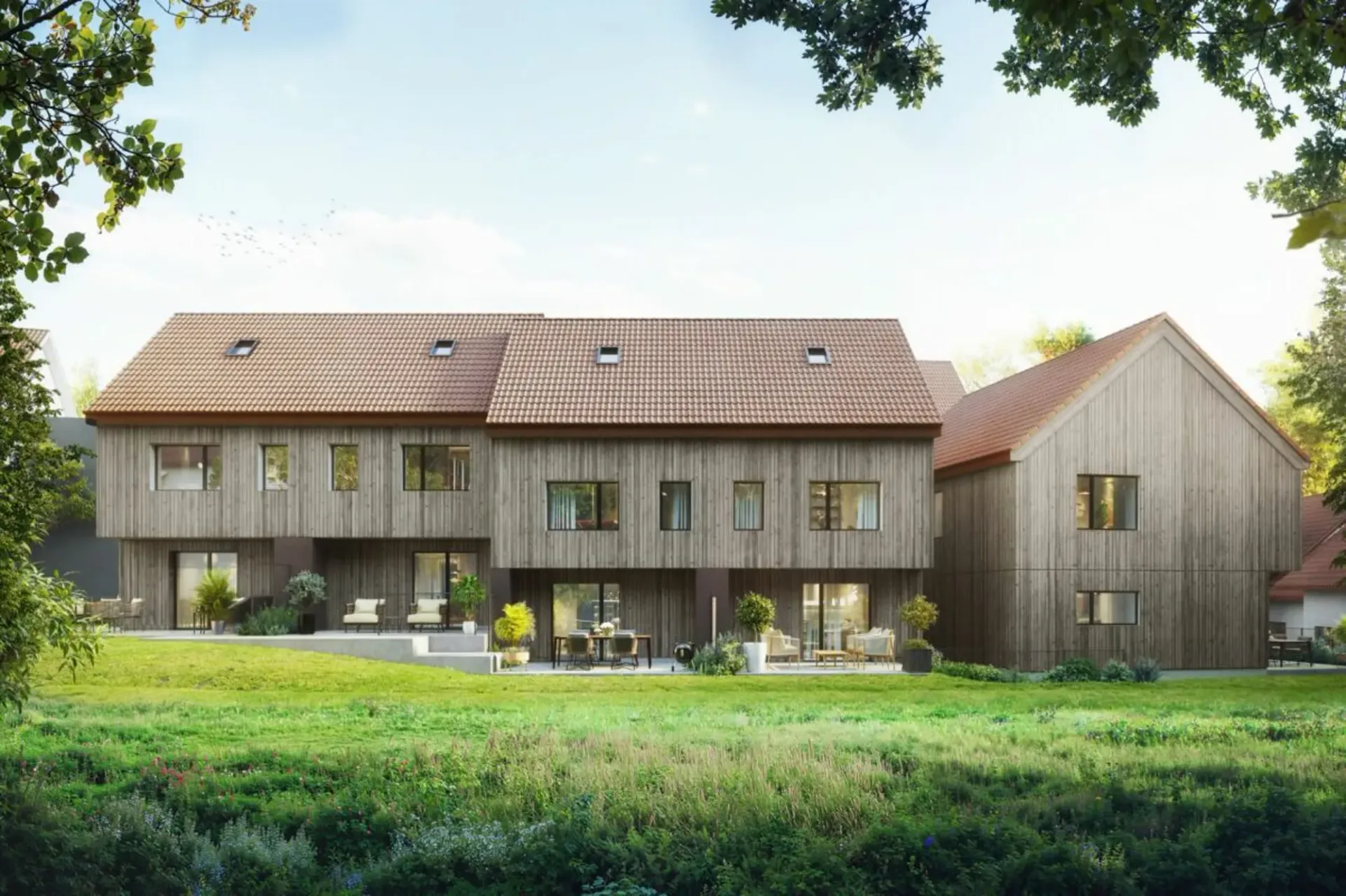 Townhouse in Thayngen - Wohnen und Arbeiten auf dem eigenen Grundstück