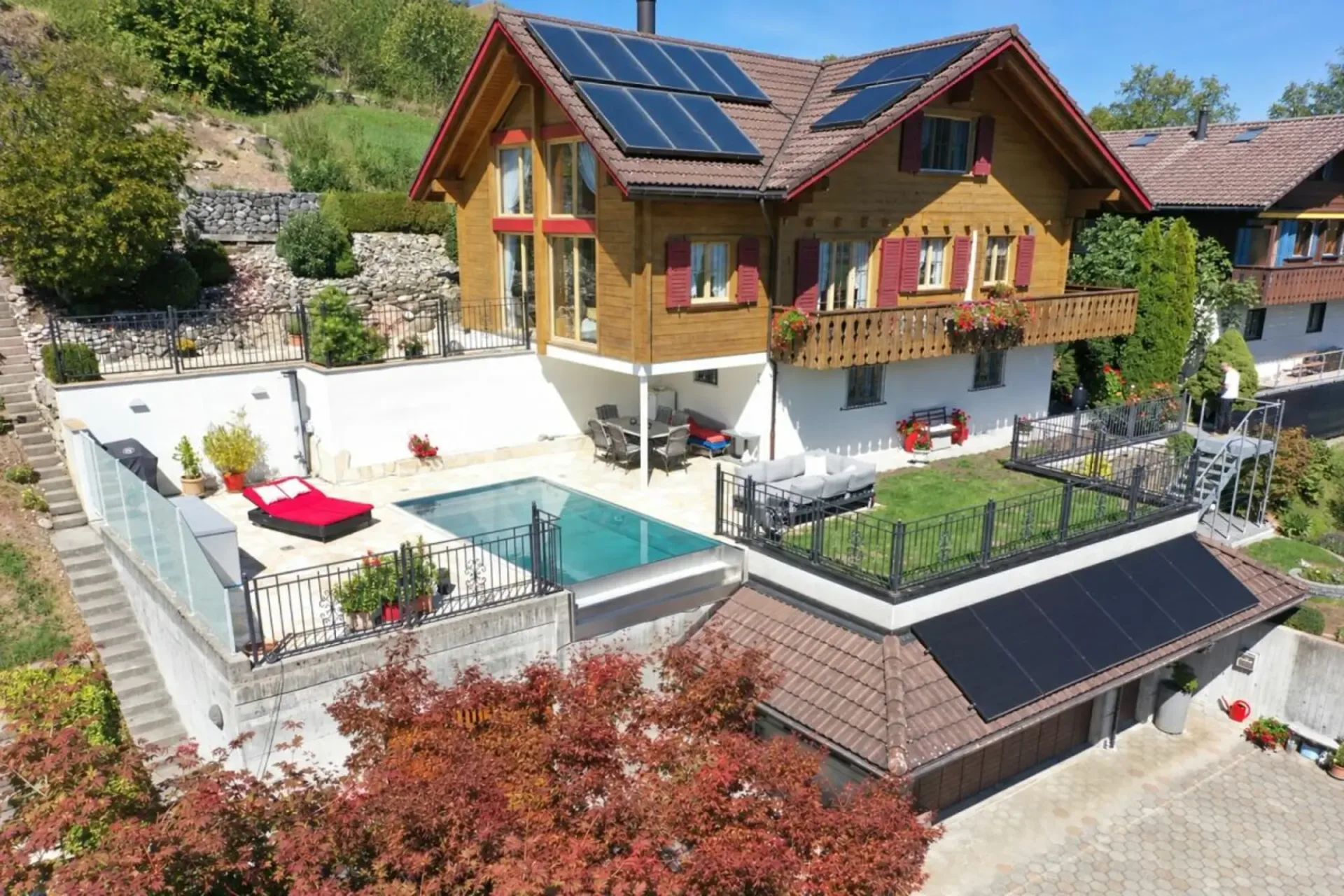 Spacious living with a dreamy panoramic view