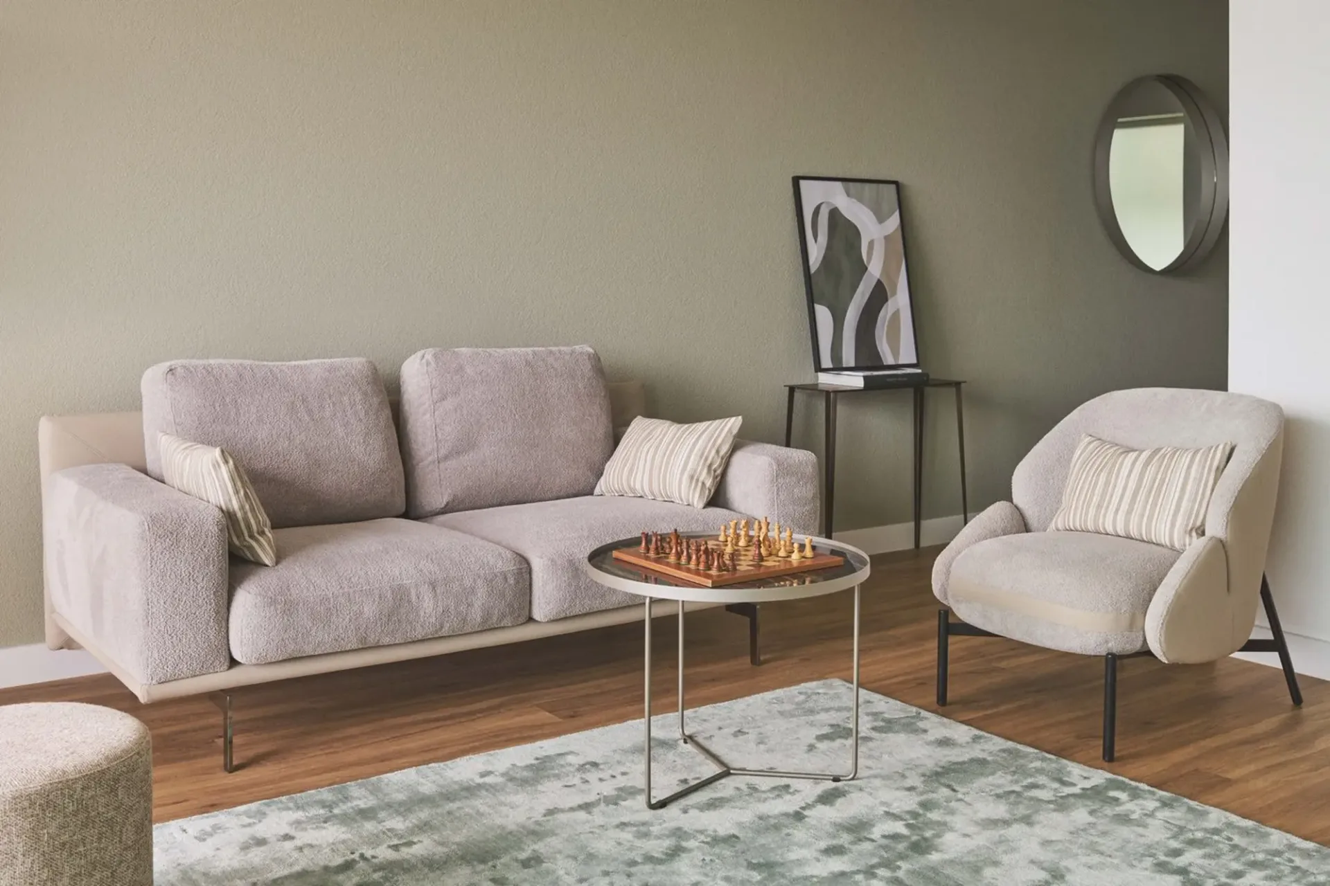 Apartments mit Designer Möblierung und voller Seesicht in Horgen/Zürich/Zug/Pfäffikon.